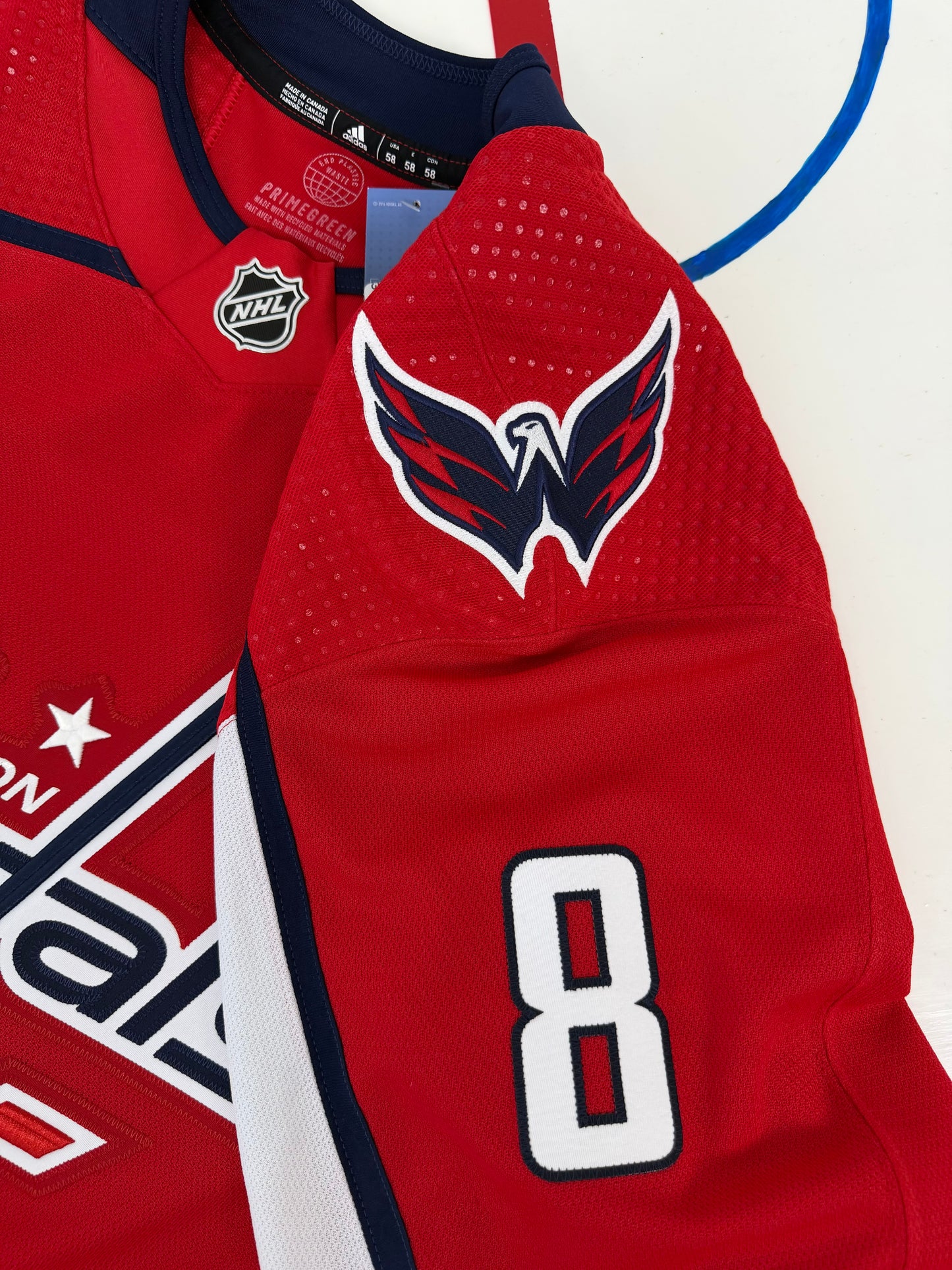 Washington Capitals Alexander Ovechkin 2021-2022 NHL Hockey Jersey (58/XXXL)