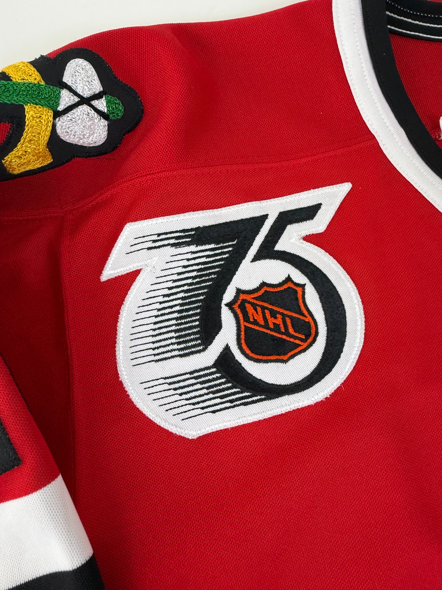 Chicago Blackhawks Steve Larmer 1992 NHL Hockey Jersey (44/Medium)