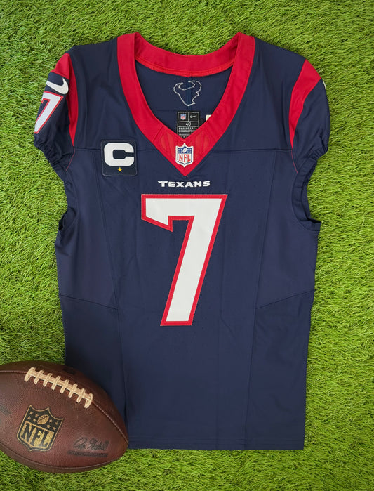 Houston Texans CJ Stroud 2023 Team Issued NFL Football Jersey (40/Medium)
