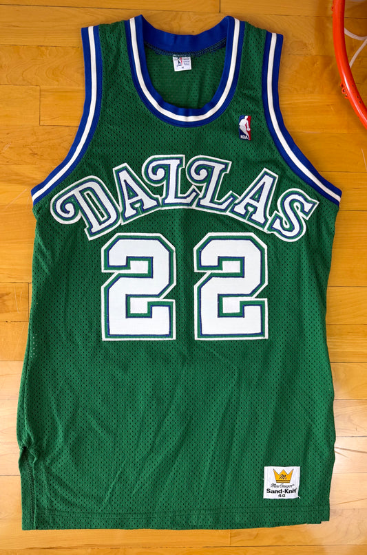 Dallas Mavericks Rolando Blackman 1989-1990 NBA Basketball Jersey (40/Medium)