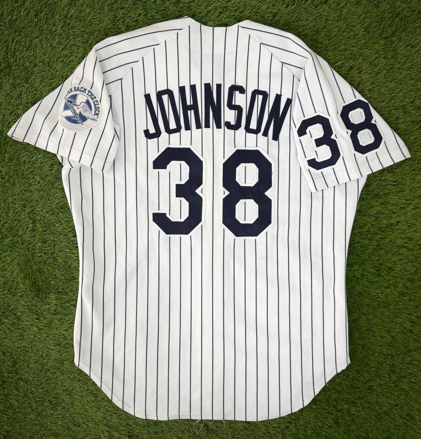 Chicago White Sox Dane Johnson 1994 Turn Back the Clock to 1964 MLB Baseball Jersey (48/XL)
