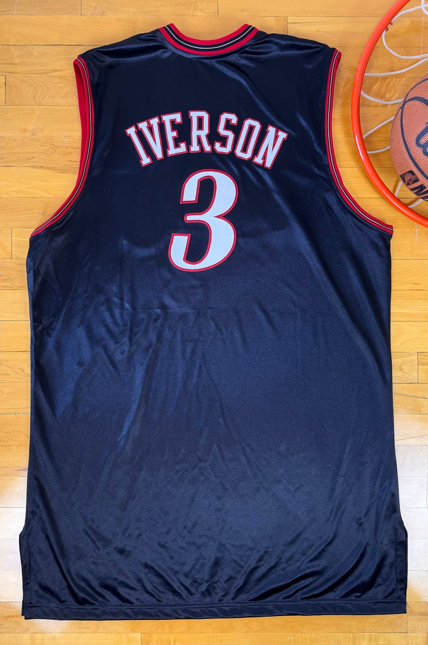 Philadelphia 76ers Allen Iverson 2006-2007 NBA Basketball Jersey (54/XXXL)