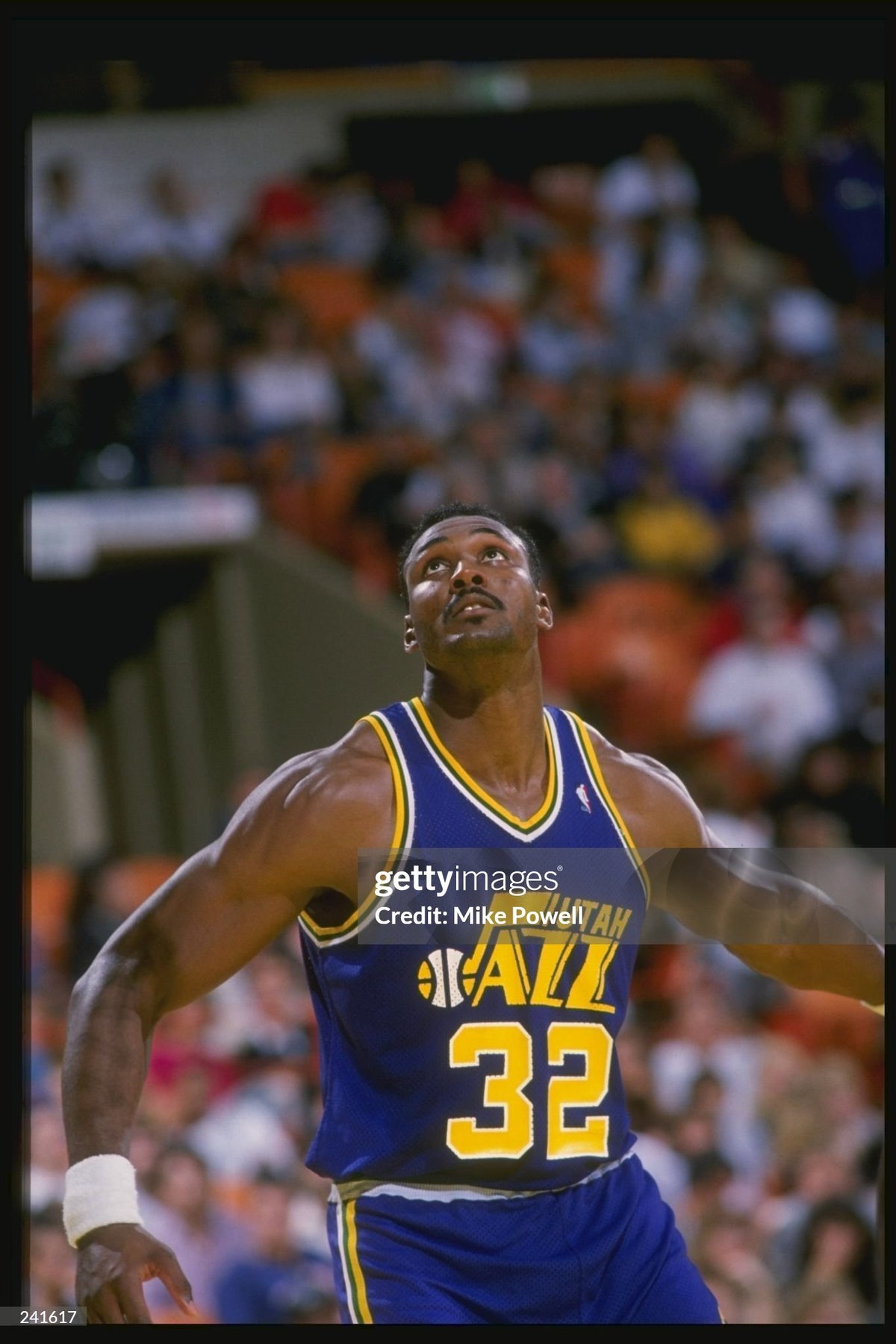 Utah Jazz Karl Malone 1985-1988 NBA Basketball Jersey (42/Large)