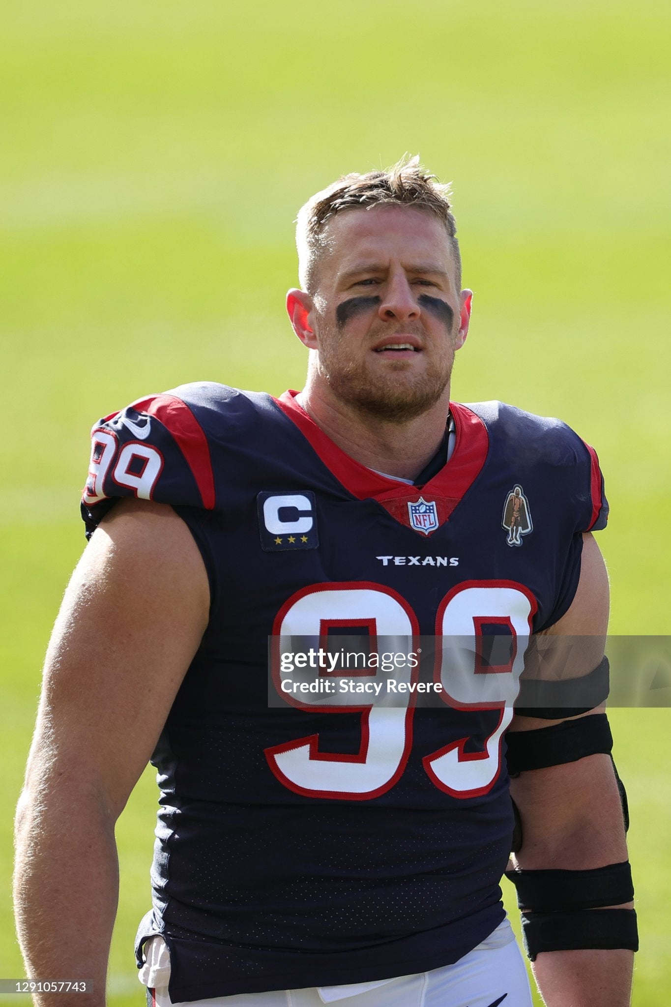 Houston Texans JJ Watt 2020 Team Issued Alternate NFL Football Jersey (48/XL)