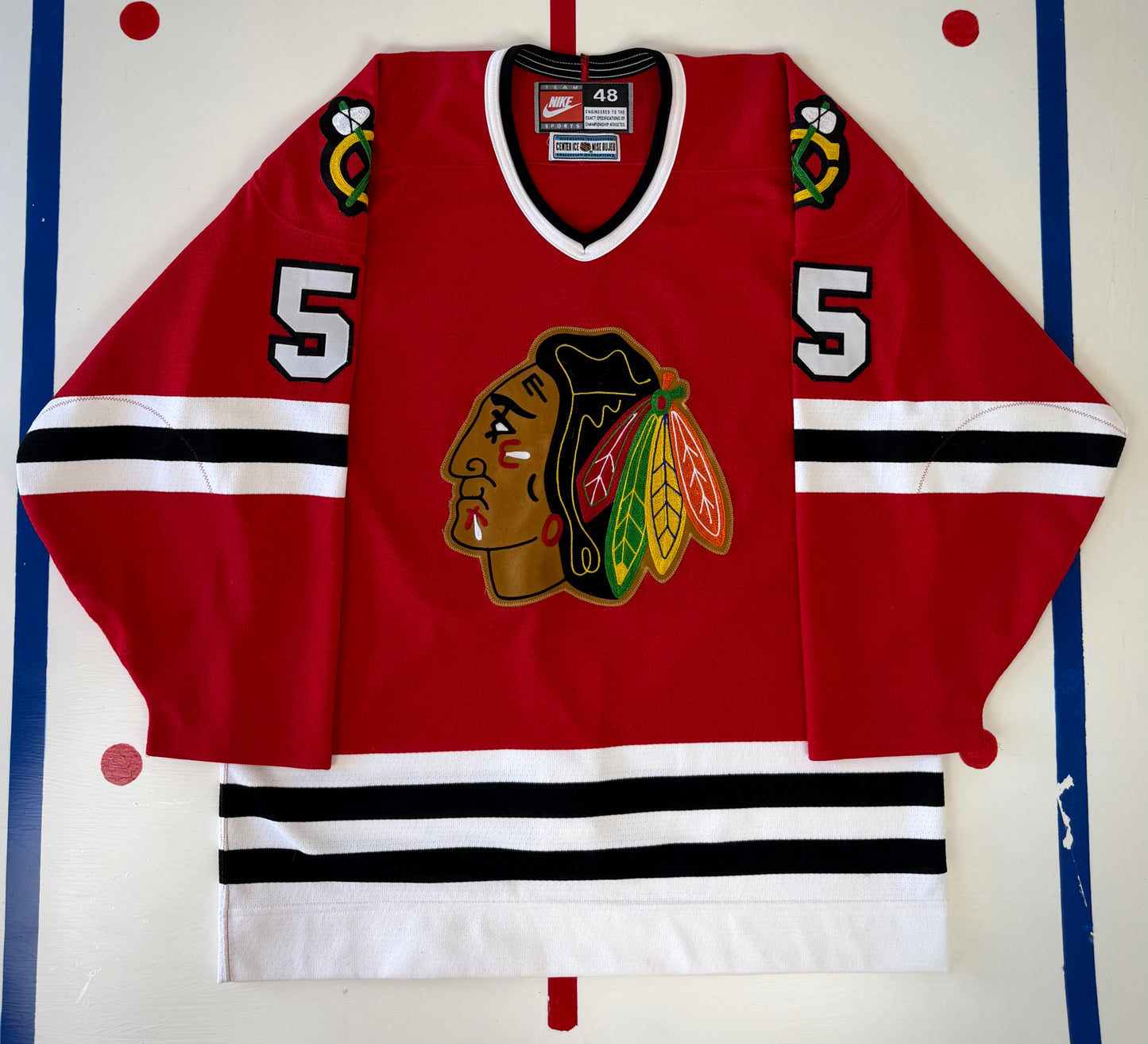 Chicago Blackhawks Eric Daze 1996-1999 NHL Hockey Jersey (48/Large)