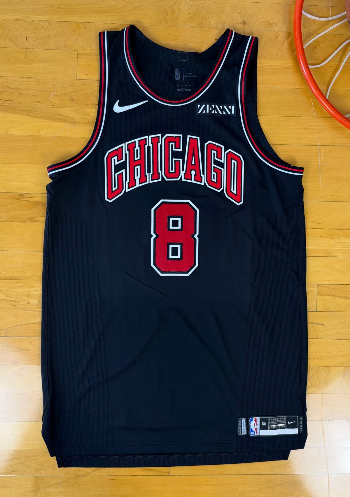 Chicago Bulls Zach LaVine 2018-2019 NBA Basketball Jersey (50/XL)