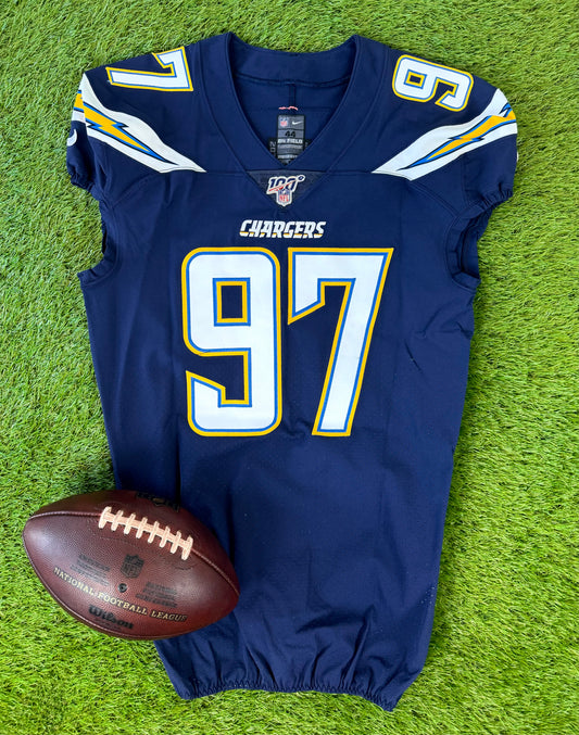 Los Angeles Chargers 2019 Joey Bosa NFL Football Jersey (44/Large)