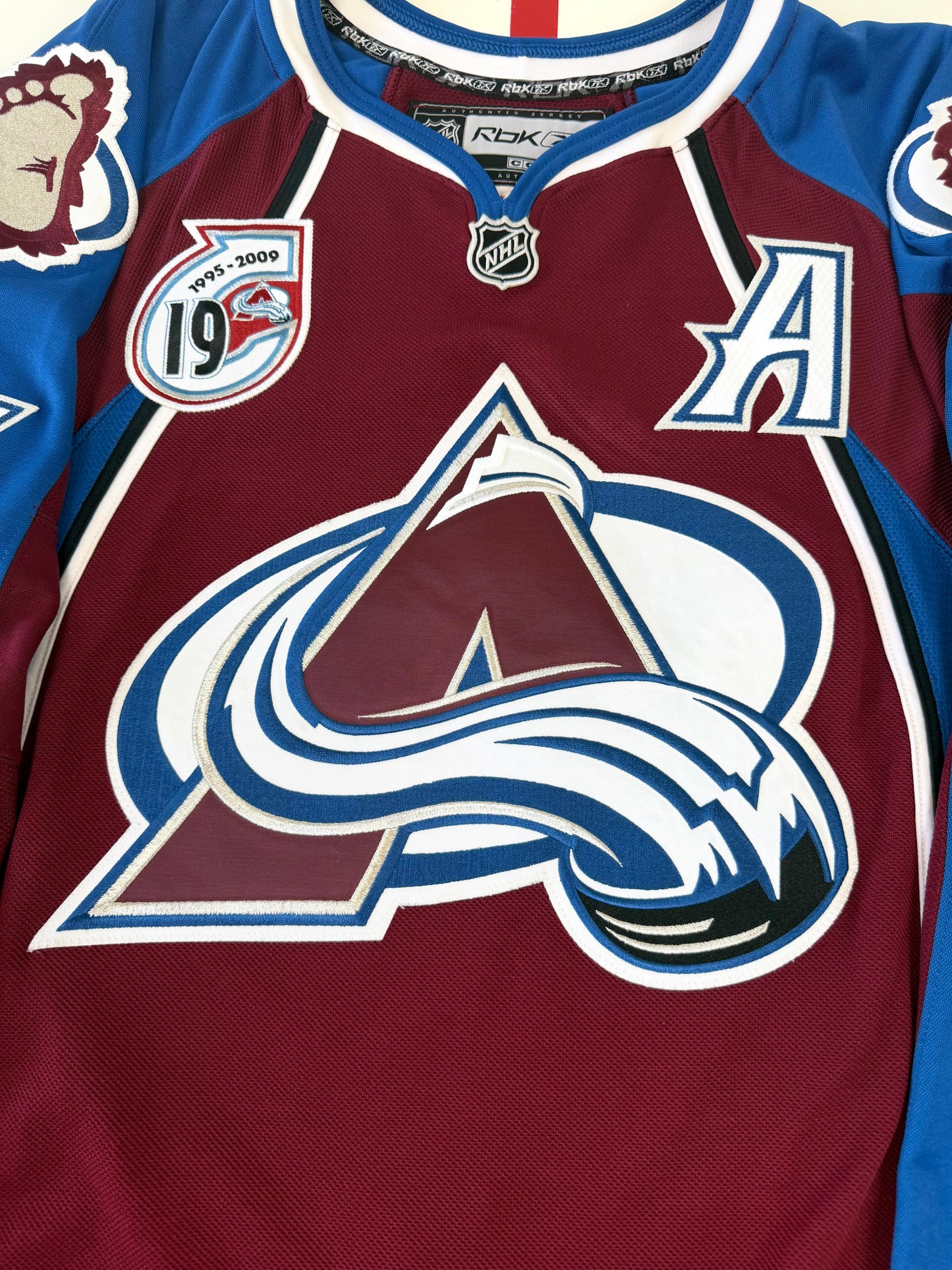 Colorado Avalanche Milan Hejduk 2009 Opening Night NHL Hockey Jersey (46/Small)