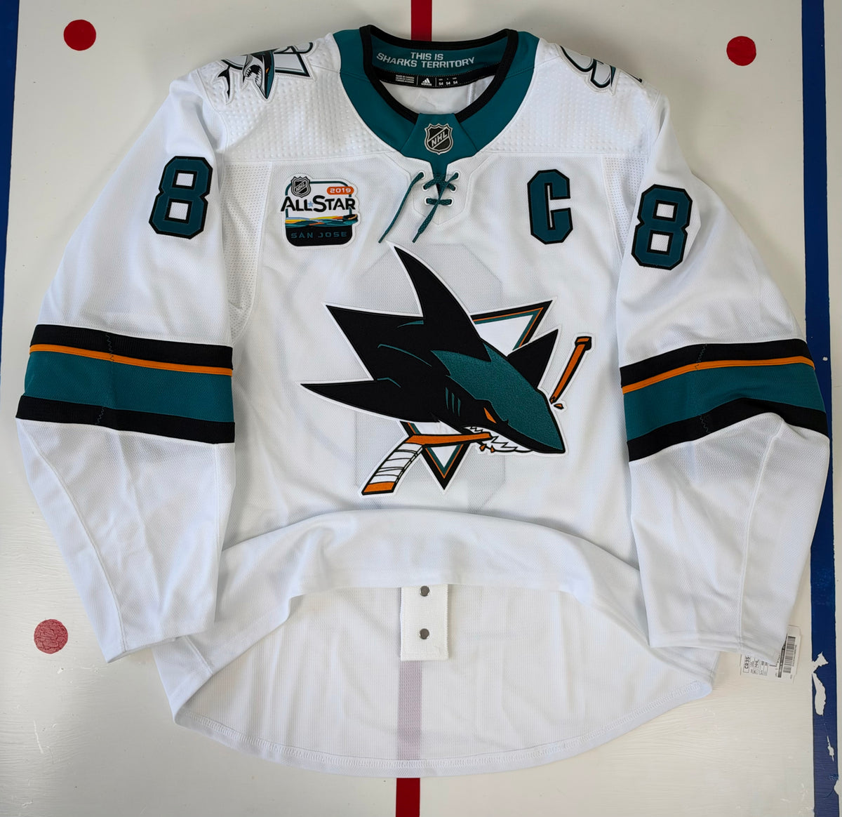 San Jose Sharks Joe Pavelski 2018-2019 NHL Hockey Jersey (54/XL)