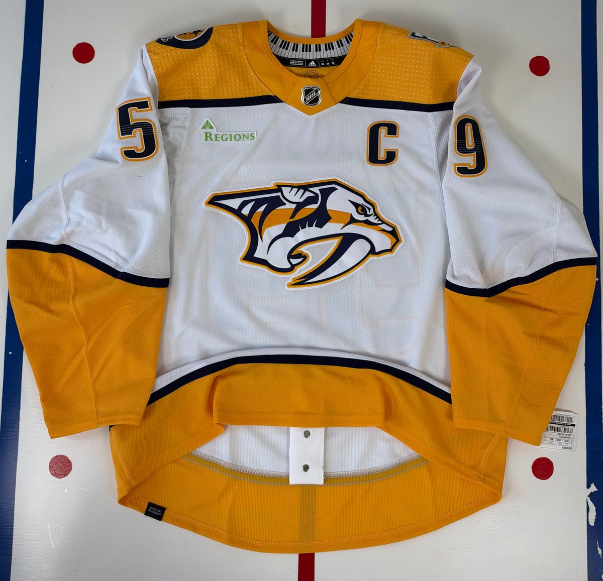 Nashville Predators Roman Josi 2022-2023 NHL Hockey Jersey (56/XXL)