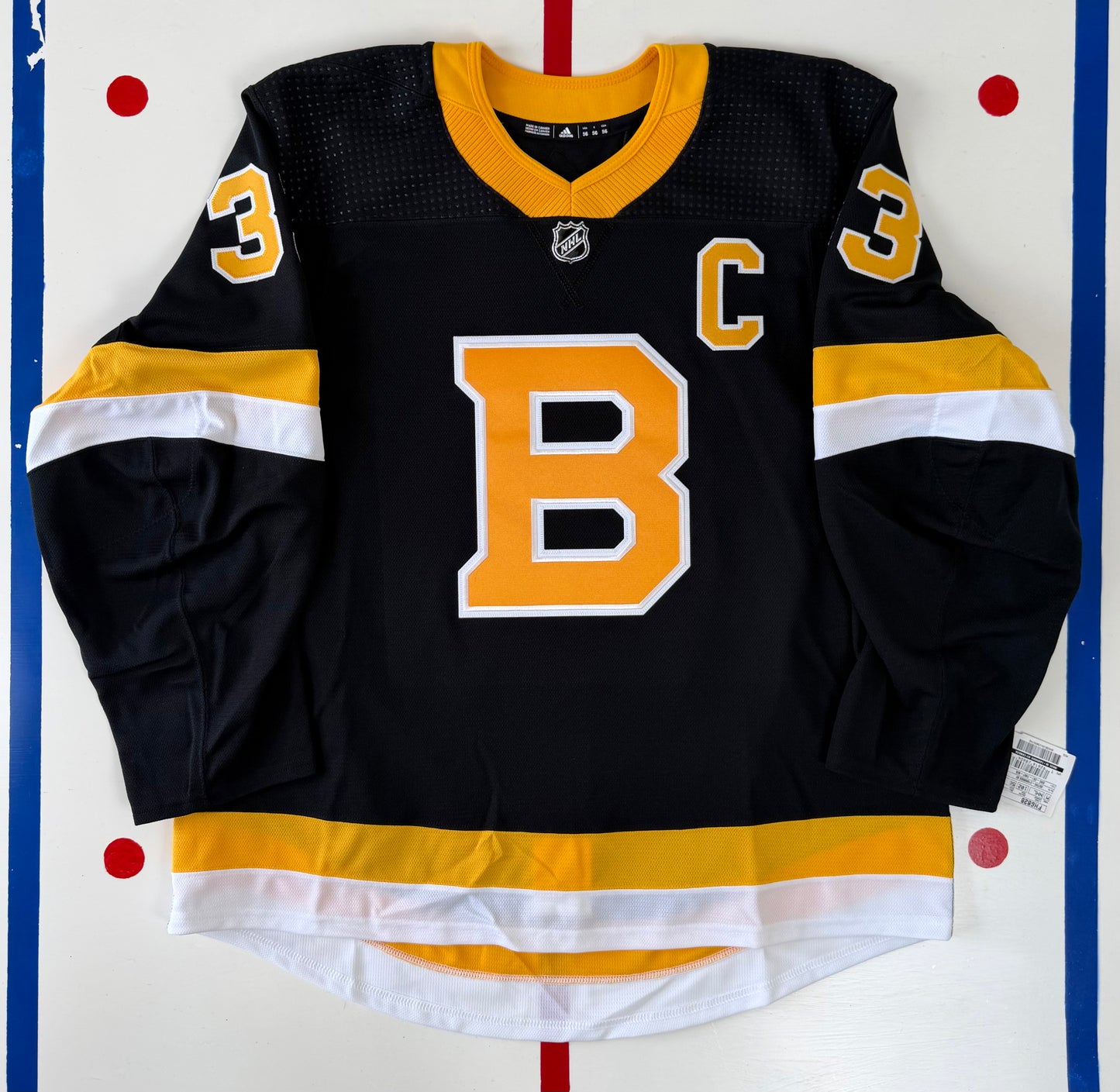 Boston Bruins Zdeno Chara 2019-2020 Alternate NHL Hockey Jersey (56/XXL)
