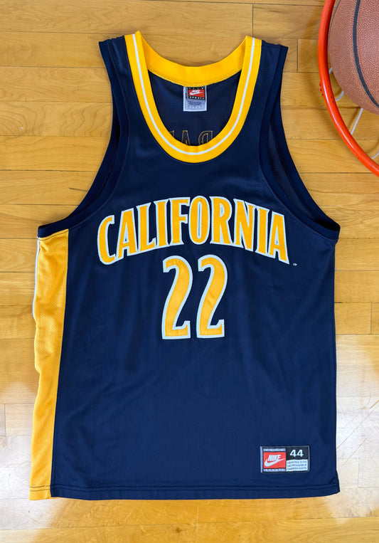 University of California Golden Bears Ed Gray 1996-1997 College Basketball Jersey (44/Large)