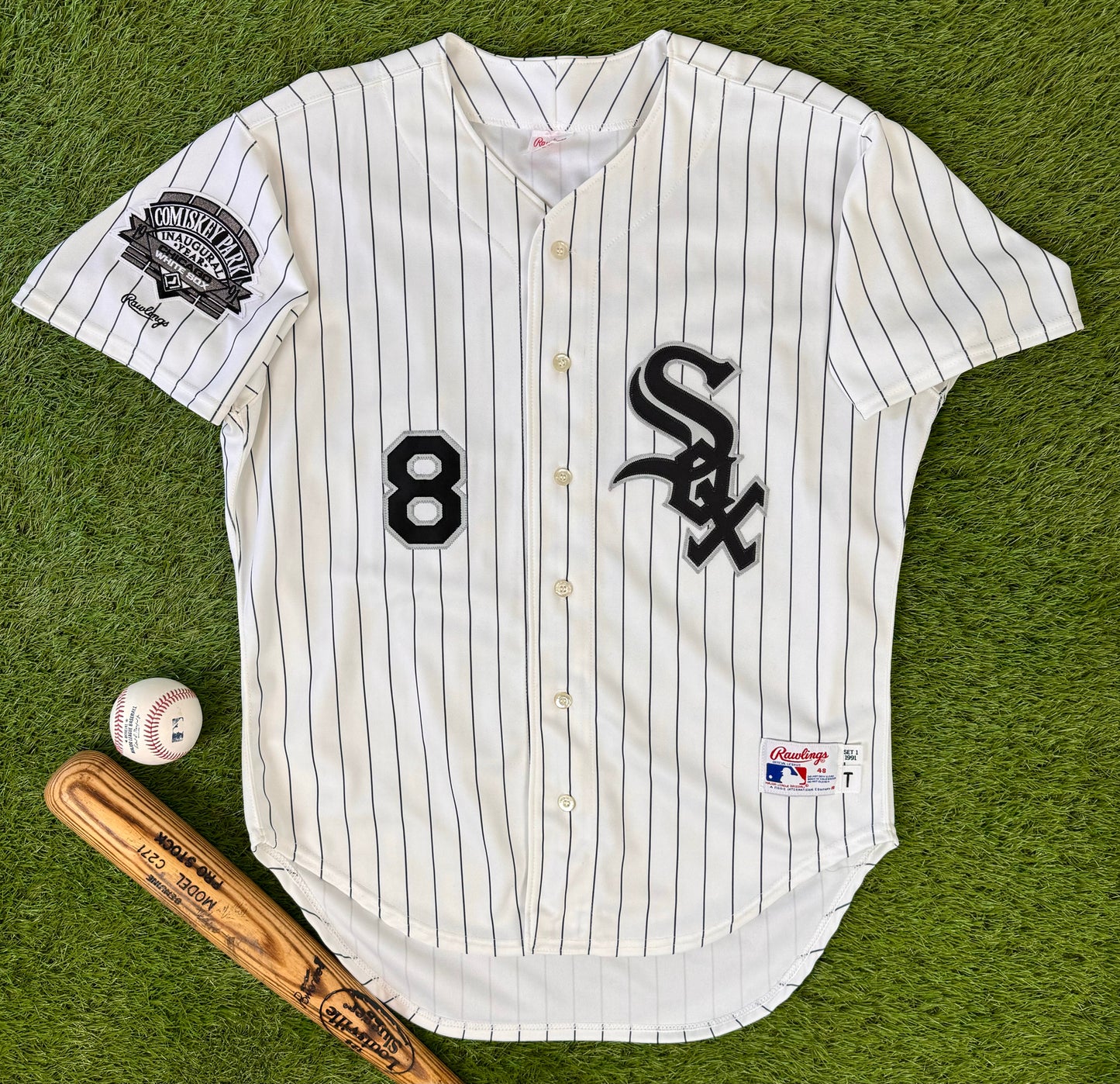 Chicago White Sox 1991 Bo Jackson MLB Baseball Jersey (48/XL)