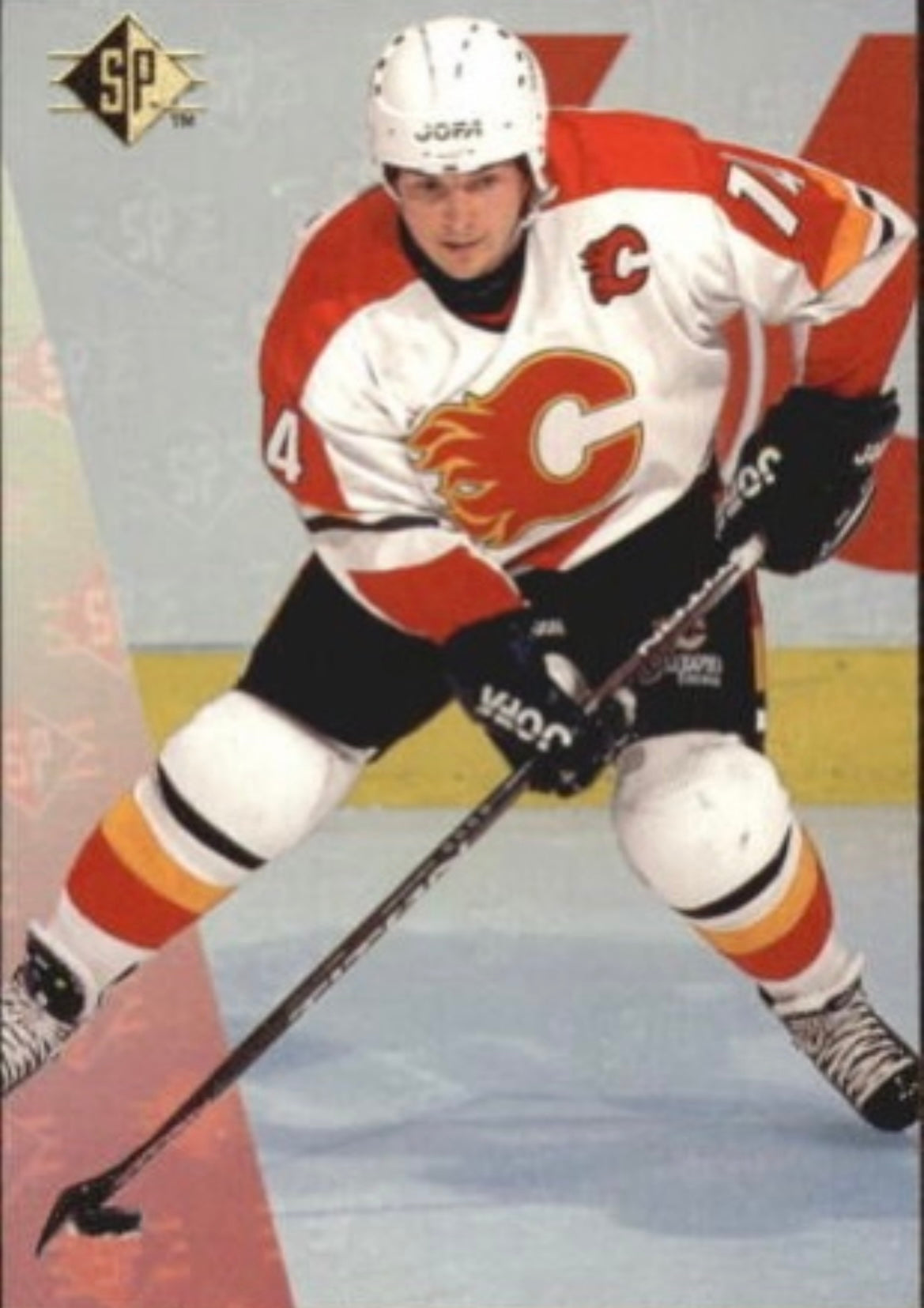 Calgary Flames Theo Fleury 1996-1997 NHL Hockey Jersey (48/Large)