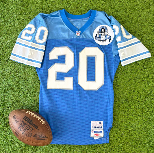 Detroit Lions Barry Sanders 1993 NFL Football Jersey (42/Medium)