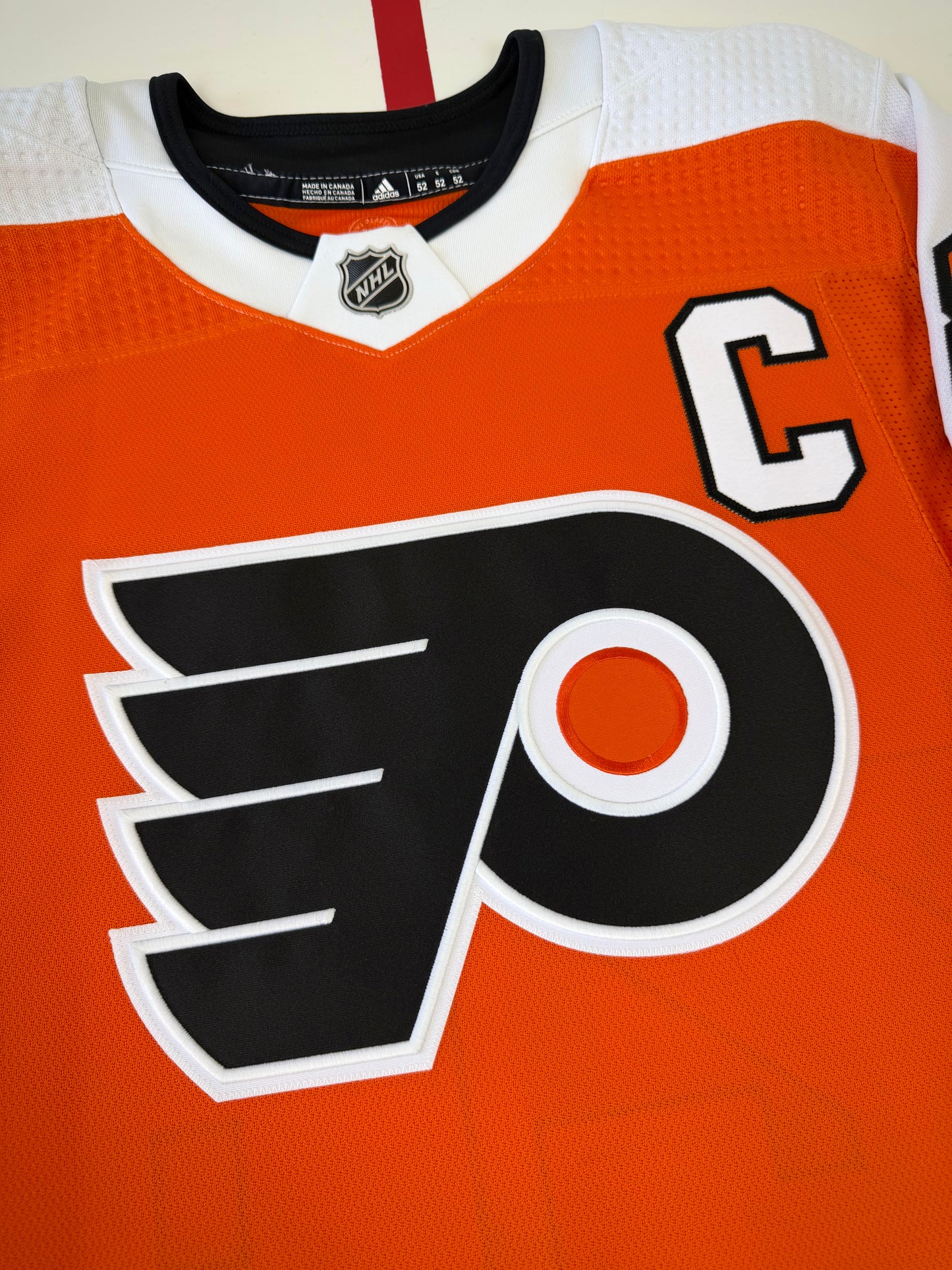 Philadelphia Flyers Claude Giroux 2021-2022 NHL Hockey Jersey (52/Large)
