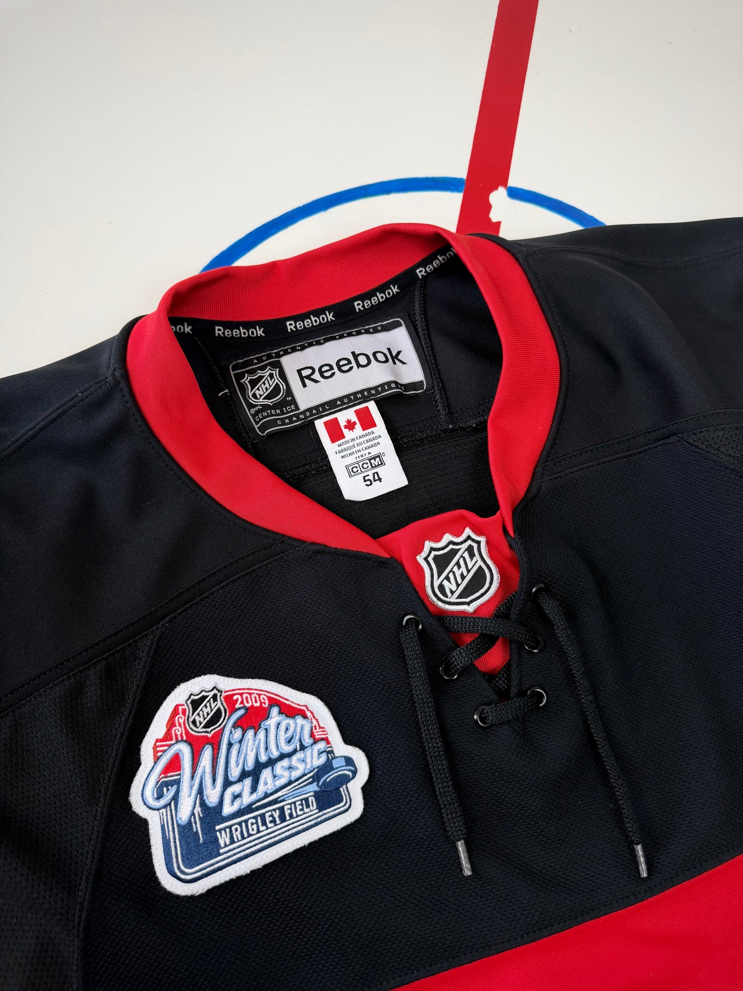 Chicago Blackhawks Patrick Kane 2009 NHL Winter Classic Hockey Jersey (54/XL)