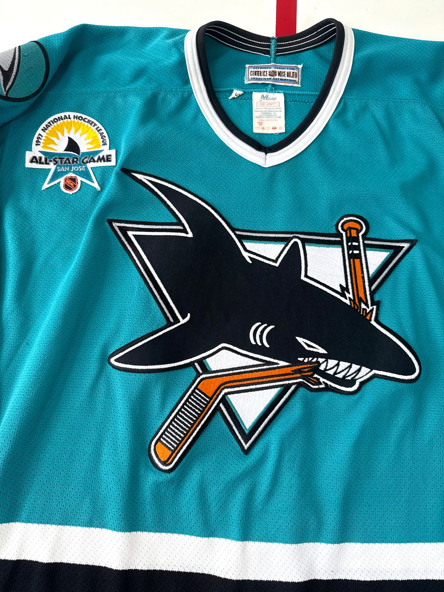 San Jose Sharks Owen Nolan 1996-1997 NHL Hockey Jersey (52/XL)