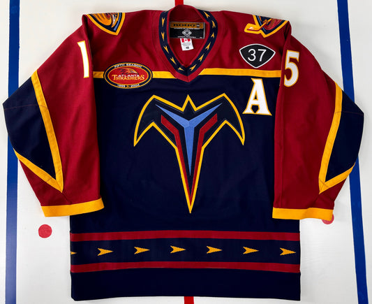 Atlanta Thrashers 2003-2004 Dany Heatley NHL Hockey Jersey (48/Large)
