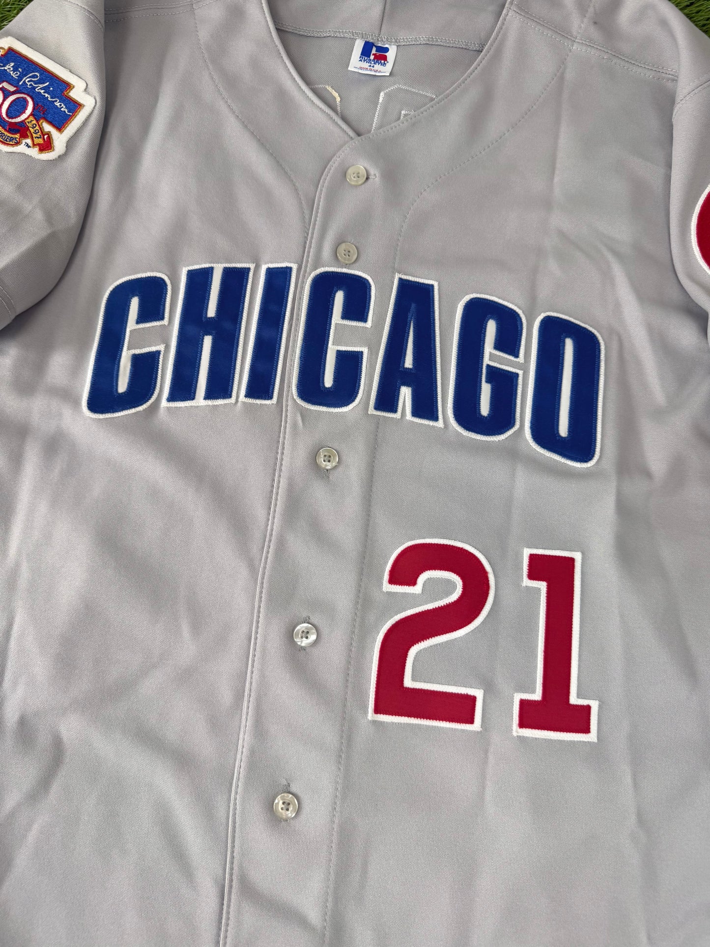 Chicago Cubs Sammy Sosa 1997 MLB Baseball Jersey (44/Large)