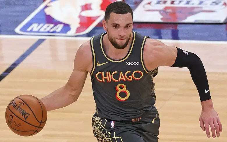 Chicago Bulls Zach LaVine 2020-2021 City Edition NBA Basketball Jersey (58/XXXL)