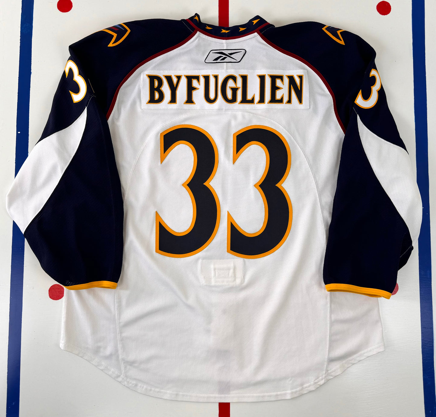 Atlanta Thrashers 2010-2011 Dustin Byfuflien NHL Hockey Jersey (58+/XXXL)