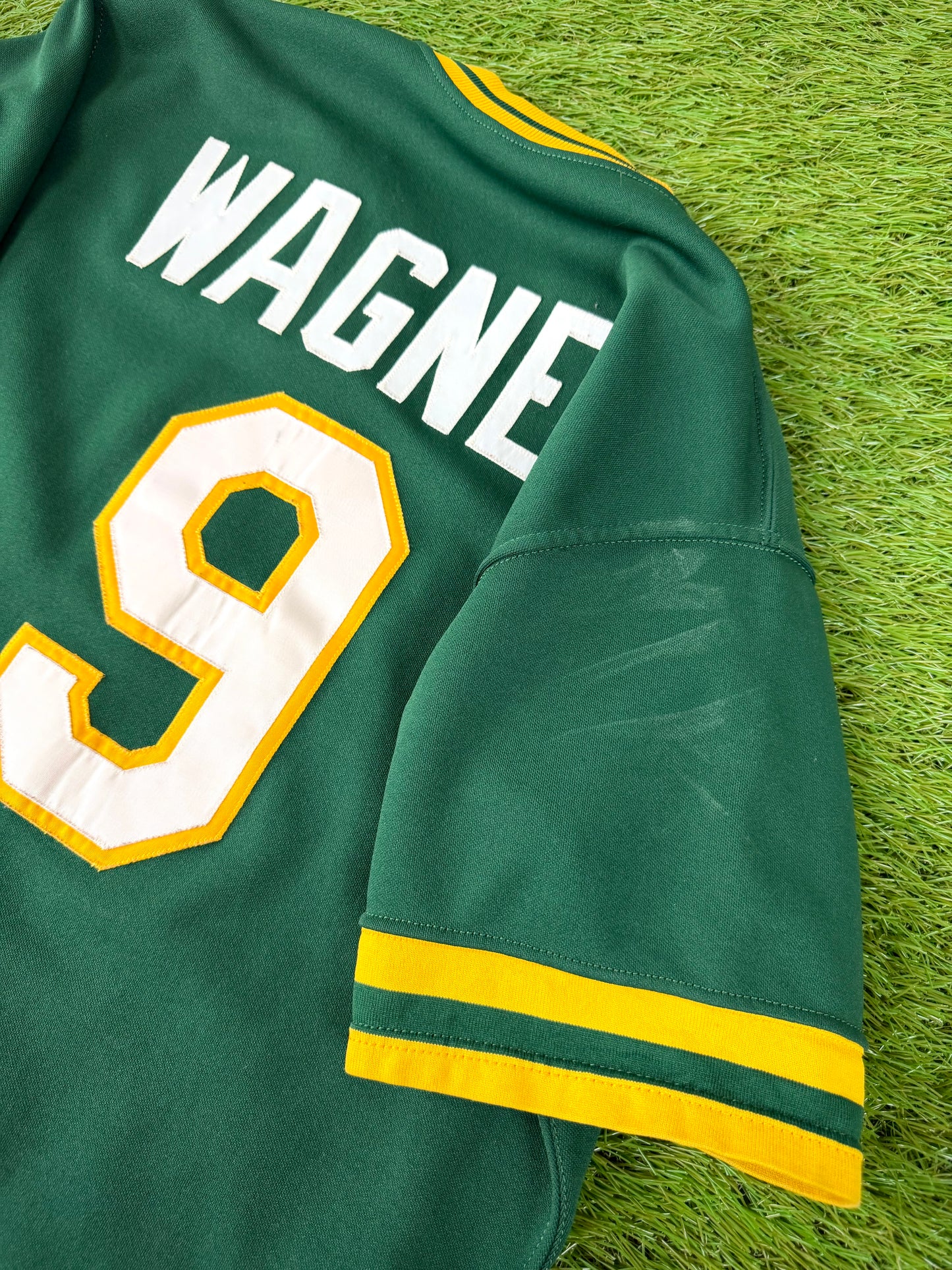 Oakland Athletics Mark Wagner 1984 Game Worn MLB Baseball Jersey (42/Large)