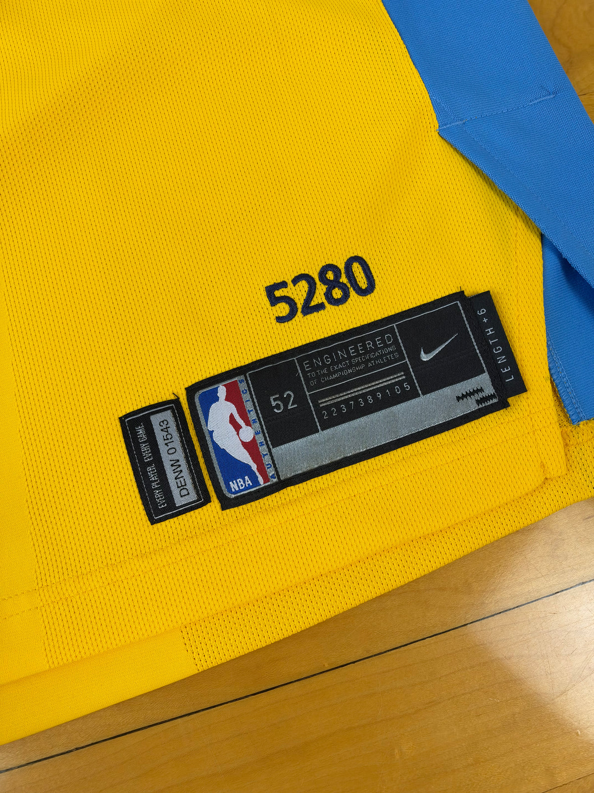 Denver Nuggets Nikola Jokic 2017-2018 Statement Edition NBA Basketball Jersey (52/XL)