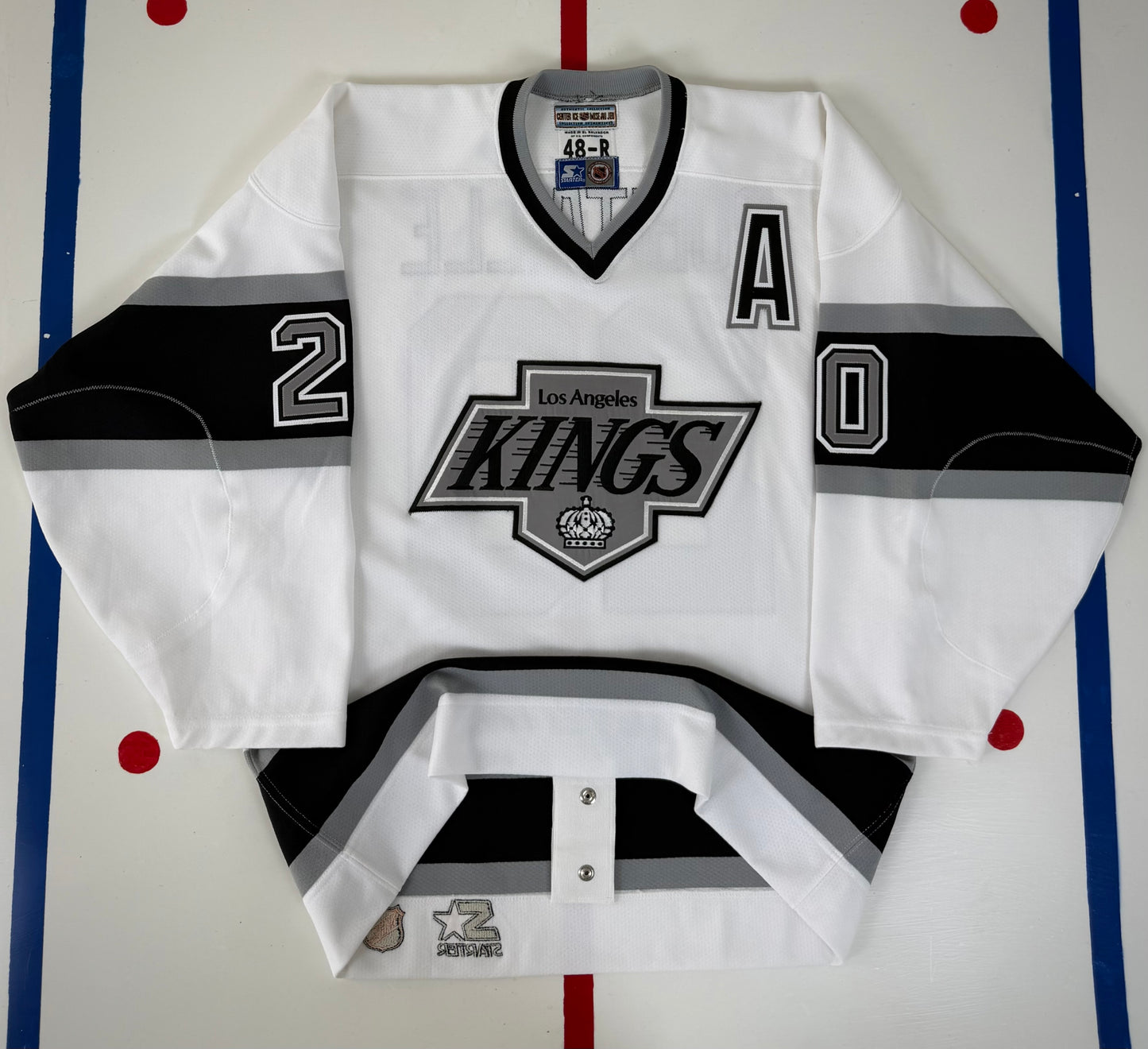Los Angeles Kings Luc Robitaille 1997-1998 NHL Hockey Jersey (48/Large)