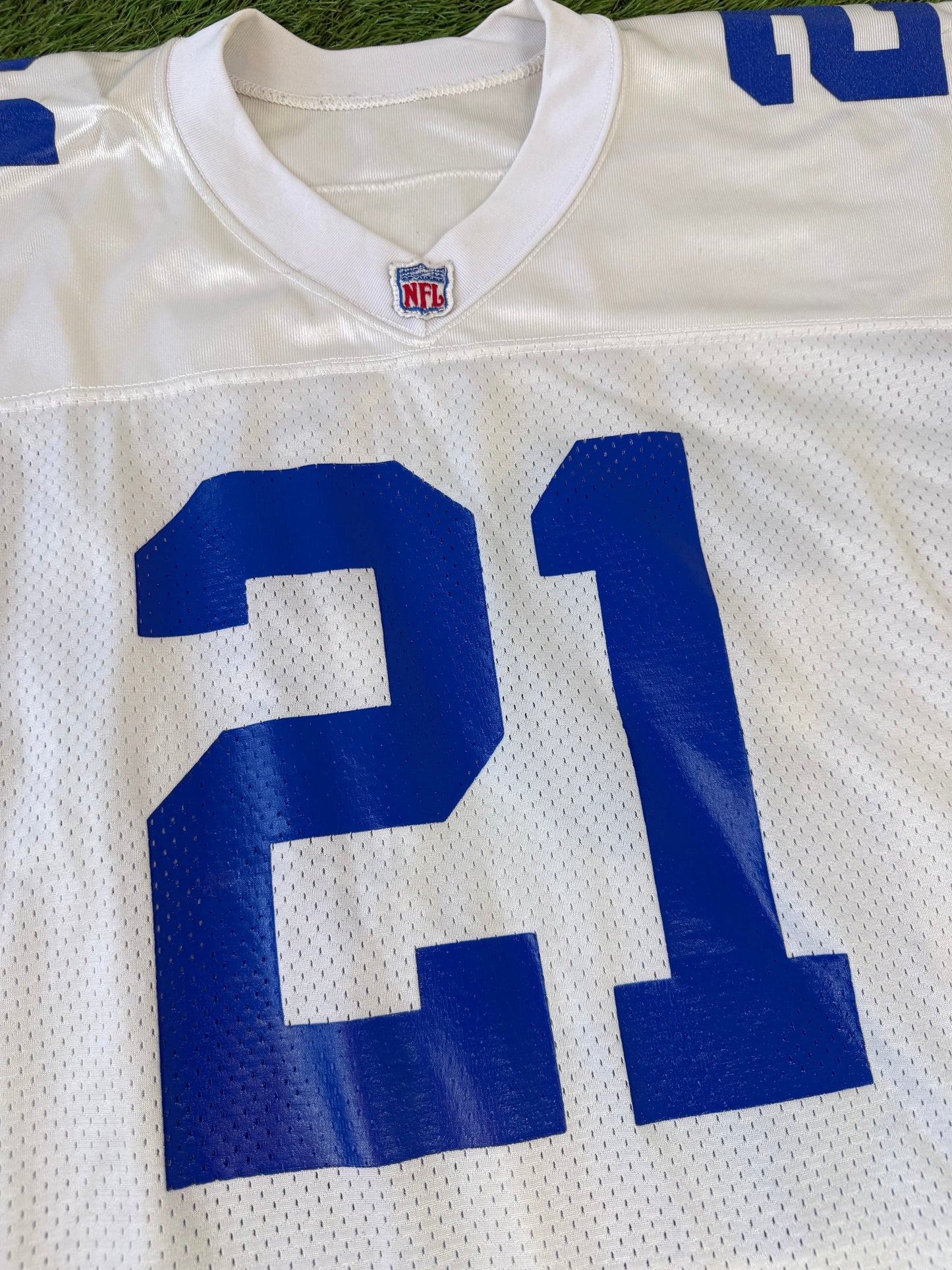 Dallas Cowboys Deion Sanders 1995 NFL Football Jersey (46/Large)