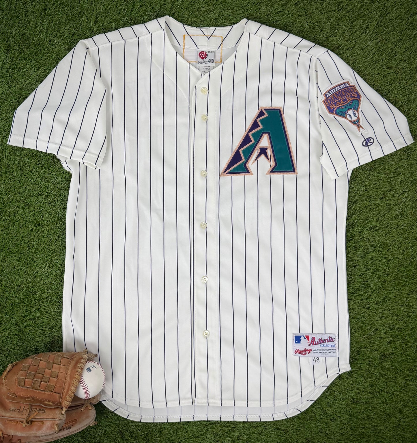 Arizona Diamondbacks Randy Johnson 2001 MLB Baseball Jersey (48/XL)