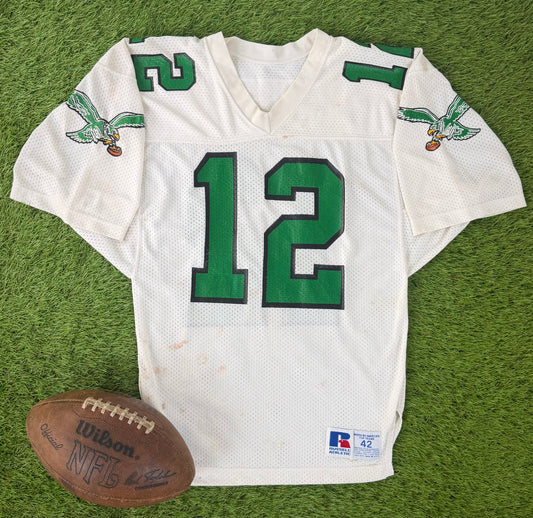Philadelphia Eagles Randall Cunningham 1985-1988 NFL Football Jersey (42/Large)