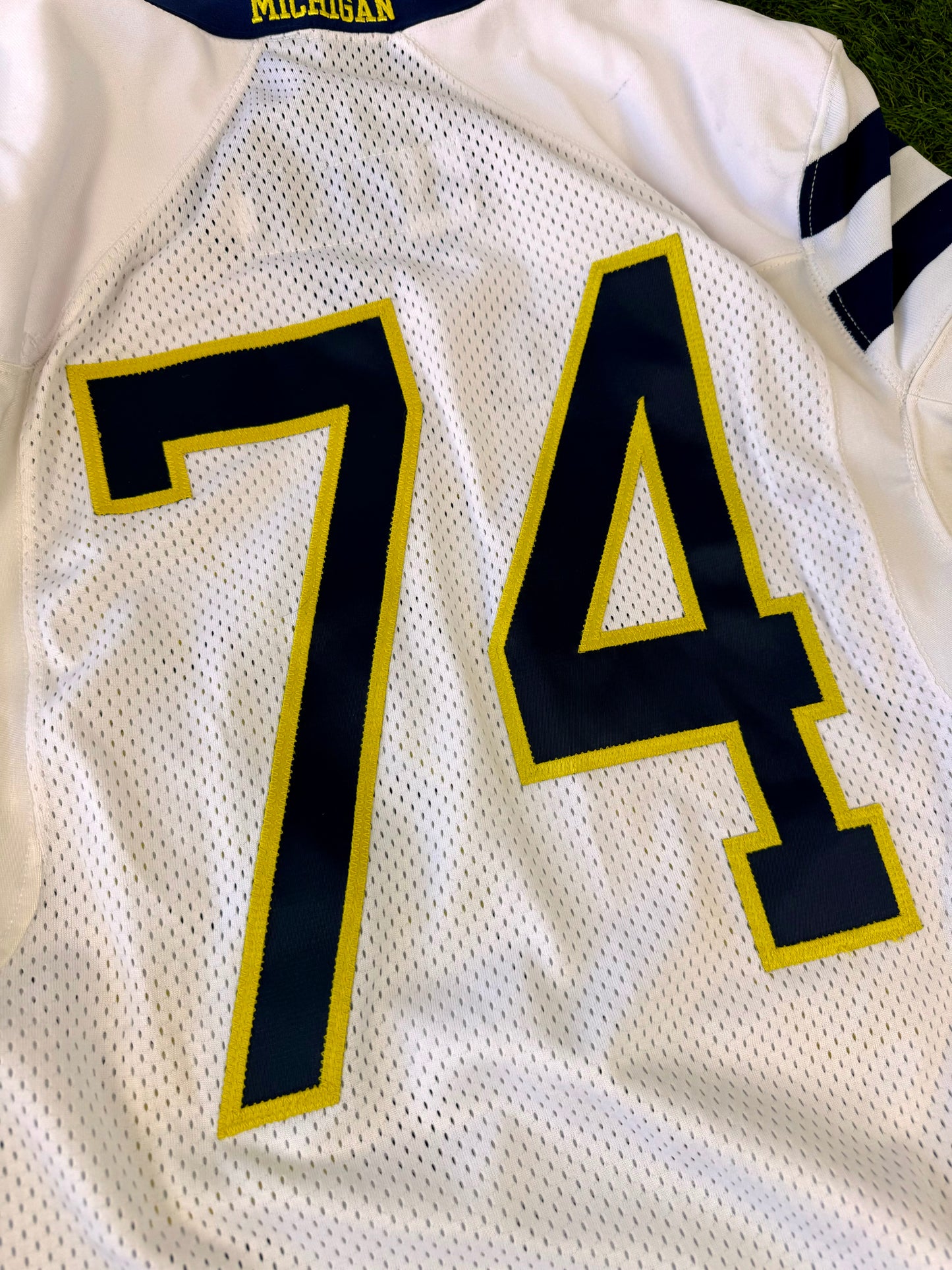 Michigan Wolverines 2012 Sugar Bowl Game Issued Jersey (44/Large)