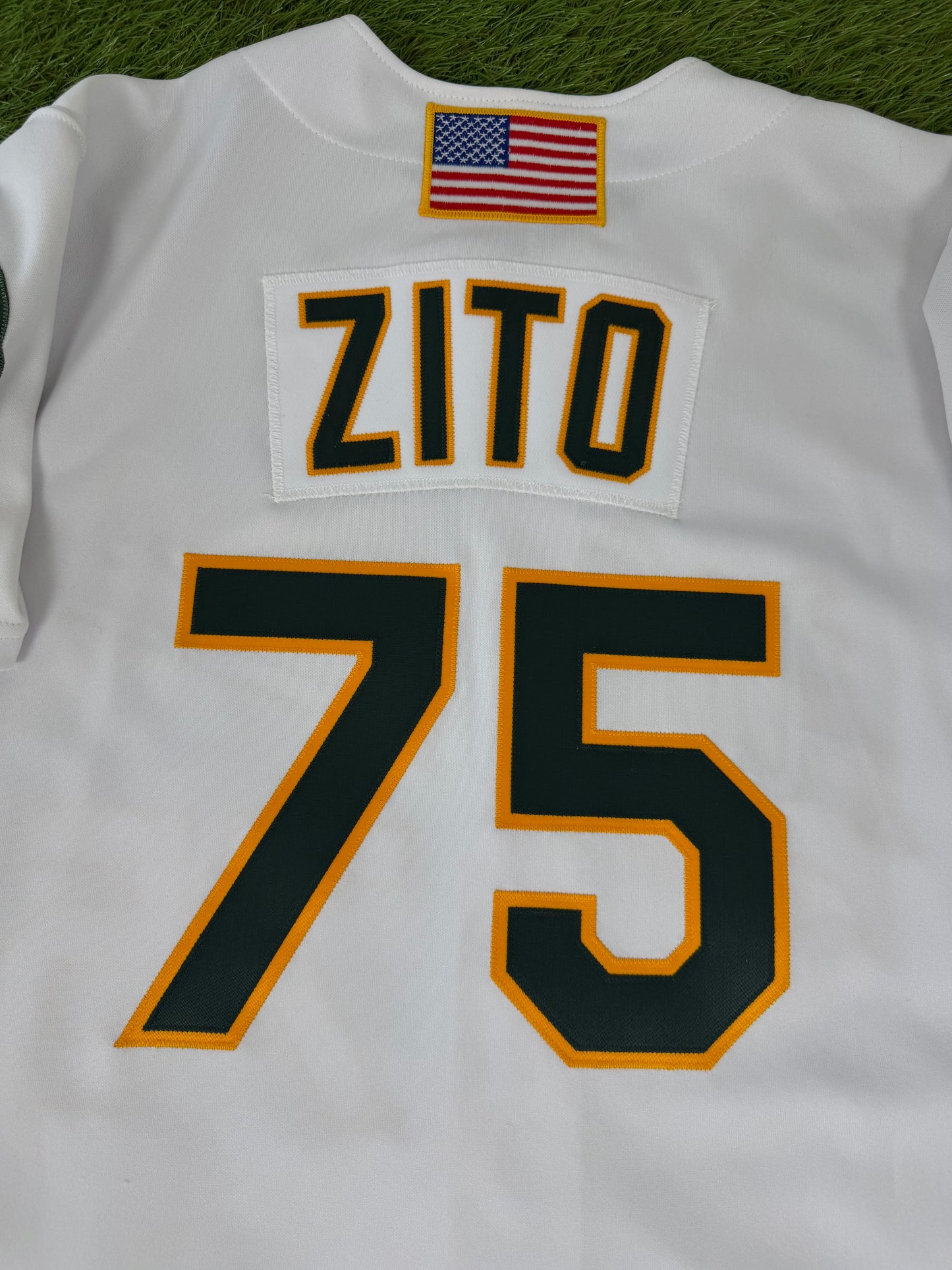 Oakland Athletics Barry Zito 2001 MLB Baseball Jersey (44/Large)