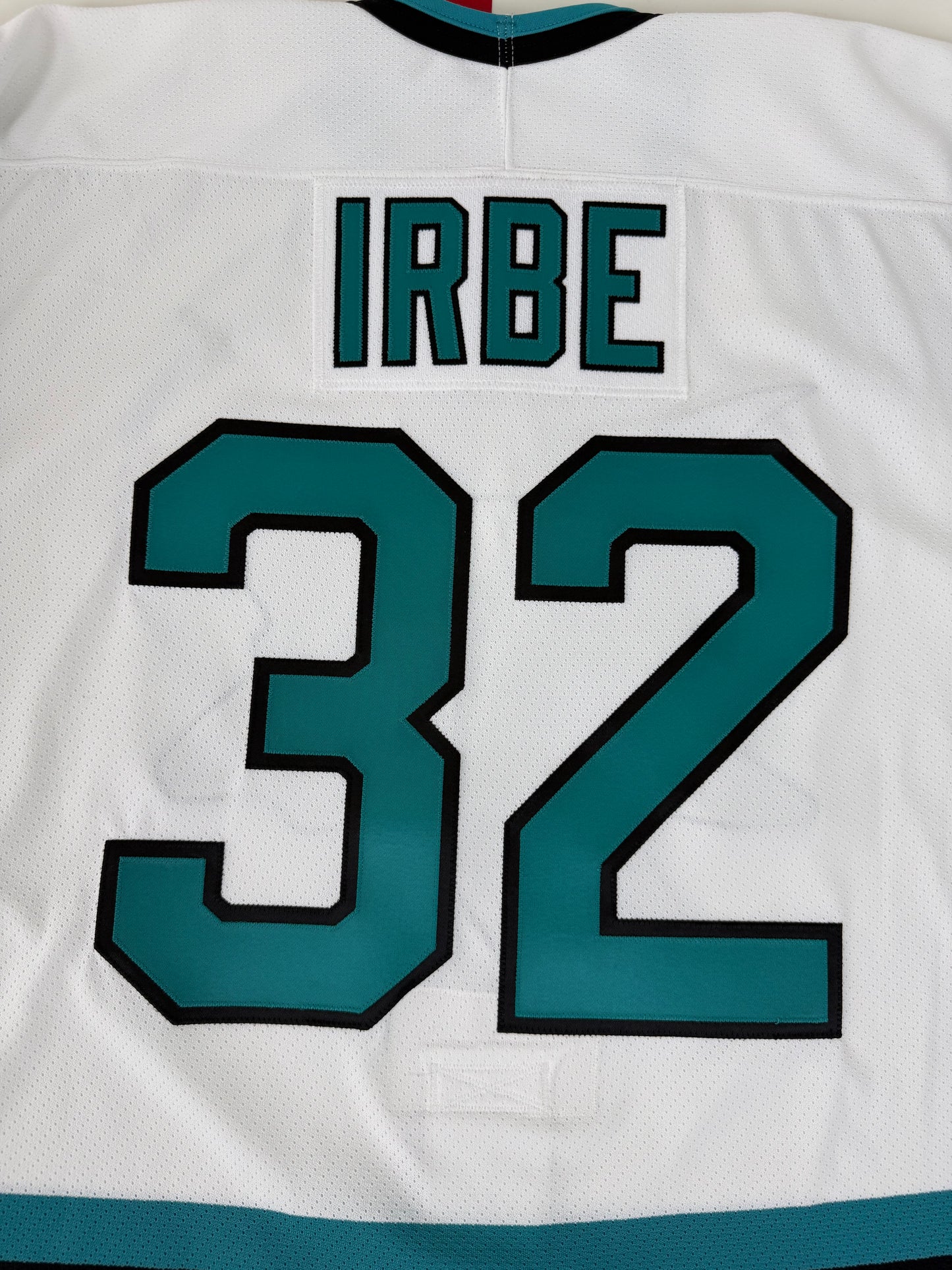 San Jose Sharks Irbe 1995 NHL Hockey Jersey (52/XL)