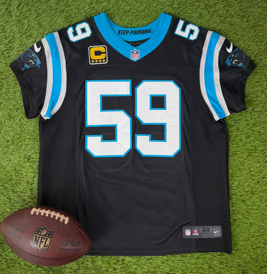 Carolina Panthers Luke Kuechly 2017 NFL Football Jersey (48/XL)