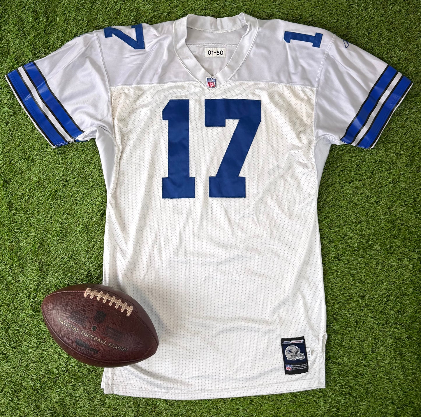 Dallas Cowboys Quincey Carter 2001 Team Issued NFL Football Jersey (50/XL)