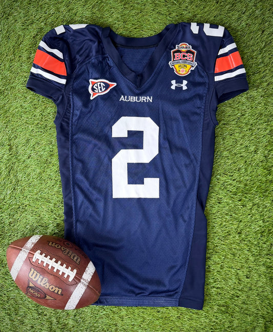 Auburn Tigers Cam Newton 2011 BCS National Championship College Football Jersey (42/Medium)