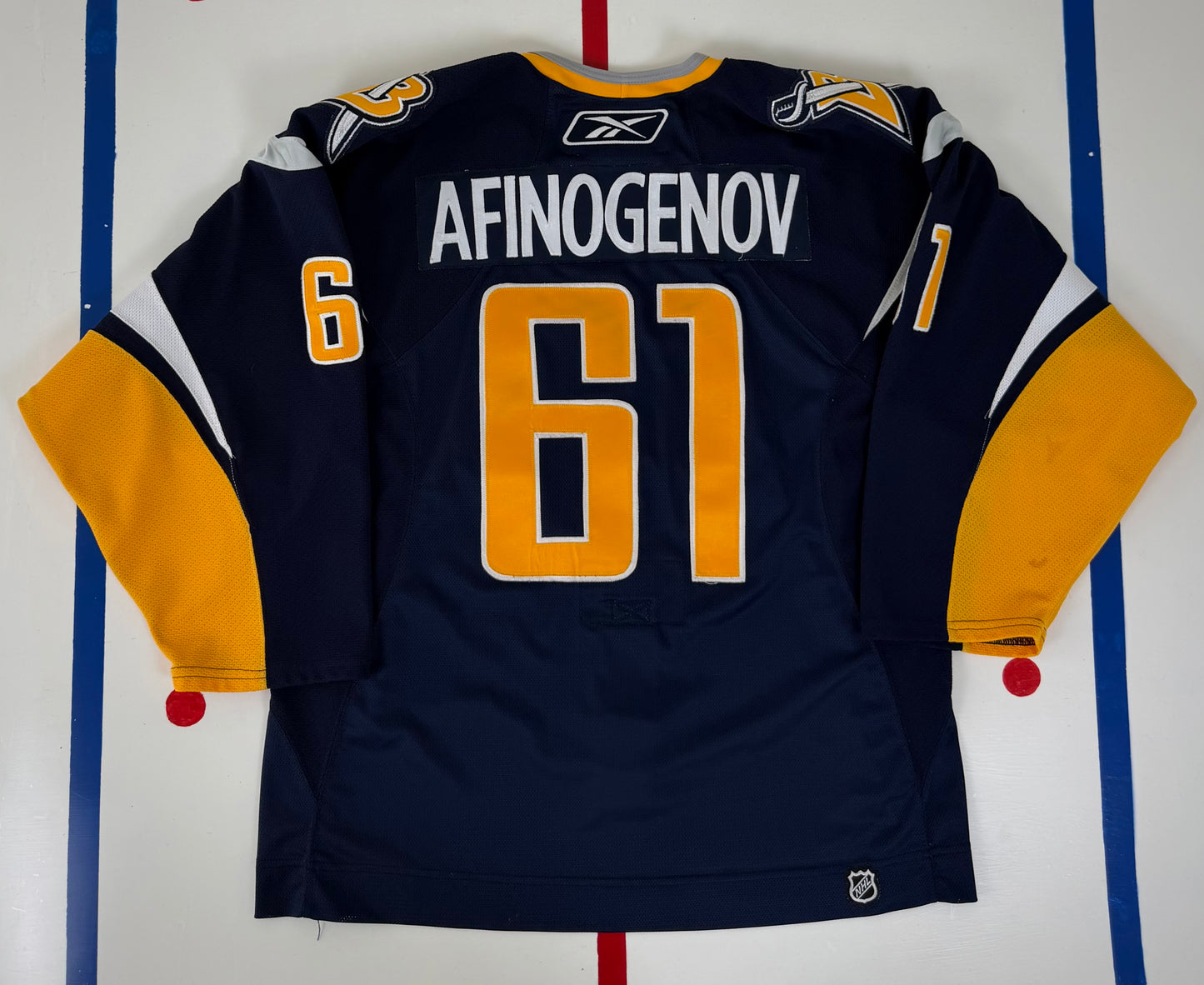 Buffalo Sabres Maxim Afinogenov 2006-2007 NHL Hockey Jersey (48/Large)