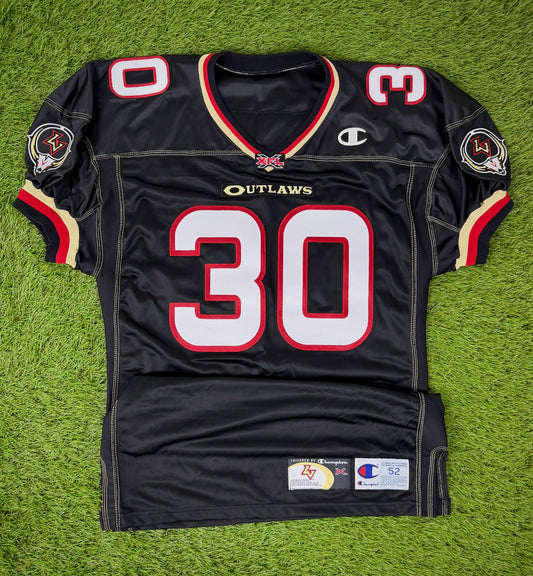 Las Vegas Outlaws Rod Smart “He Hate Me” 2001 XFL Football Jersey (52/XXL)
