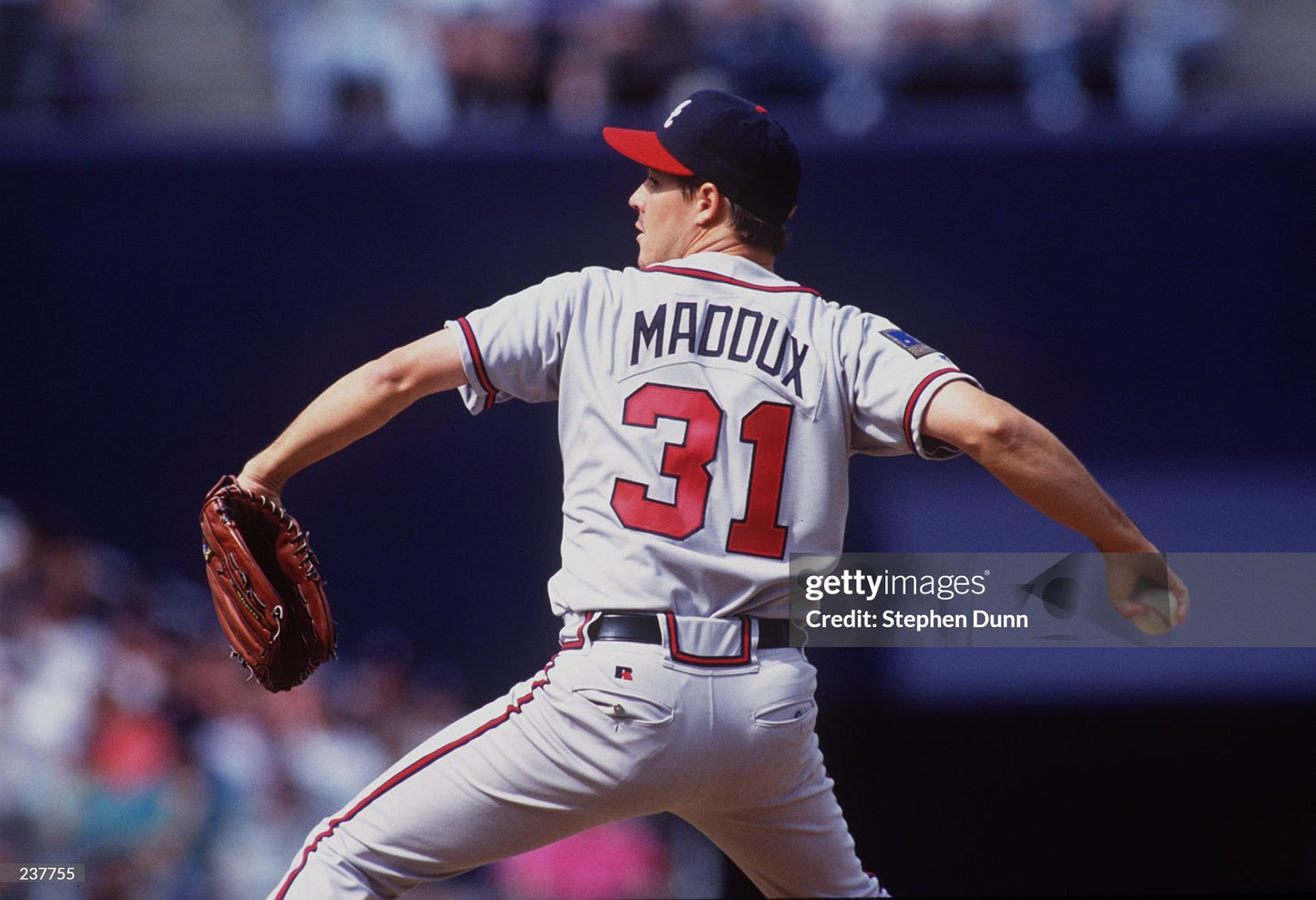 Atlanta Braves Greg Maddux 1994 World Series MLB Baseball Jersey (52/XXL)
