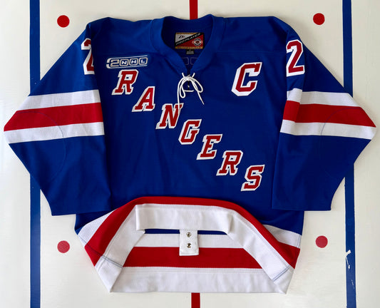 New York Rangers Brian Leetch 1999-2000 NHL Hockey Jersey (52/XL)