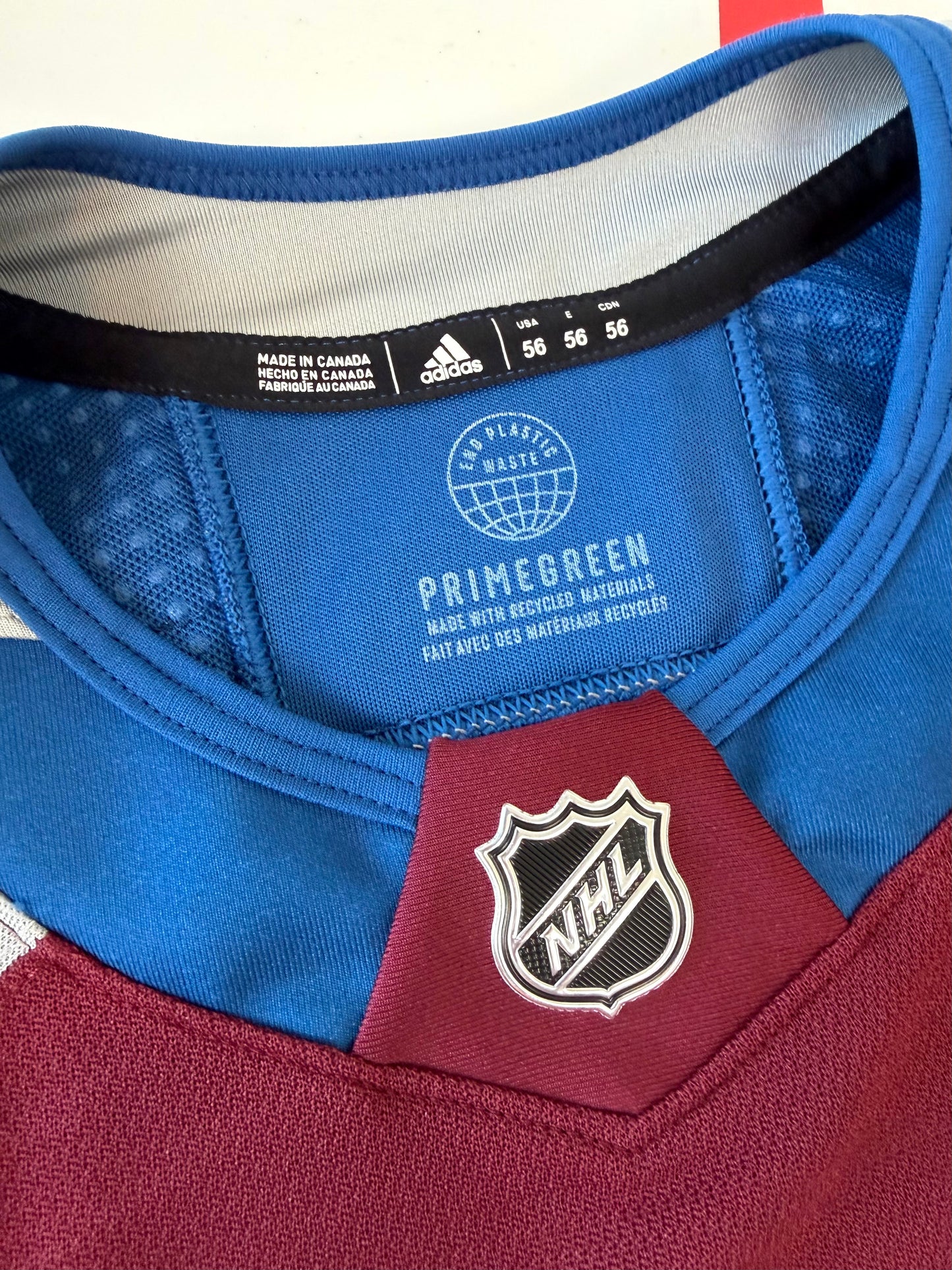Colorado Avalanche Cale Makar 2022 Stanley Cup Finals NHL Hockey Jersey (56/XXL)