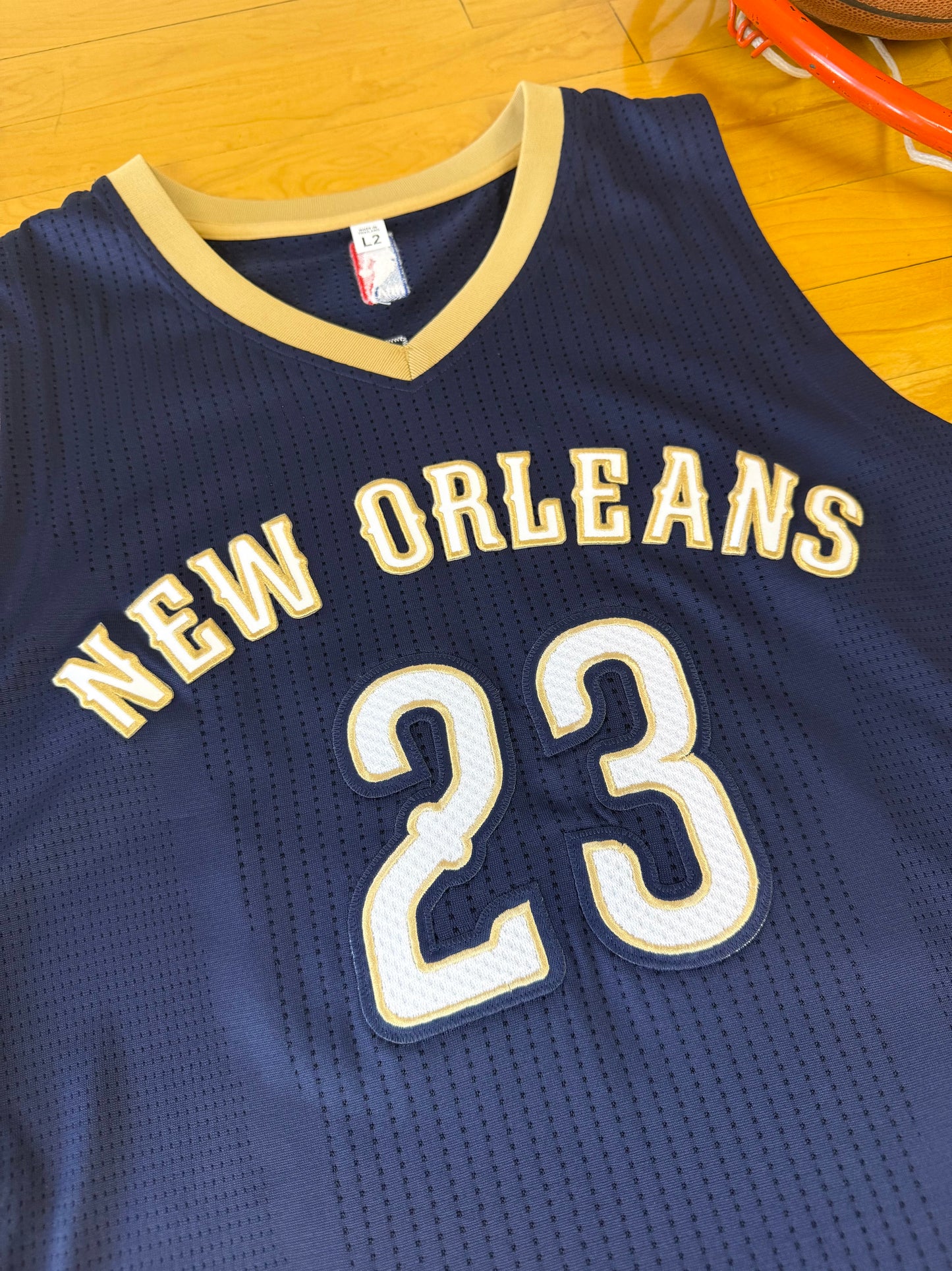 New Orleans Hornets Anthony Davis 2015-2016 NBA Basketball Jersey (Large)