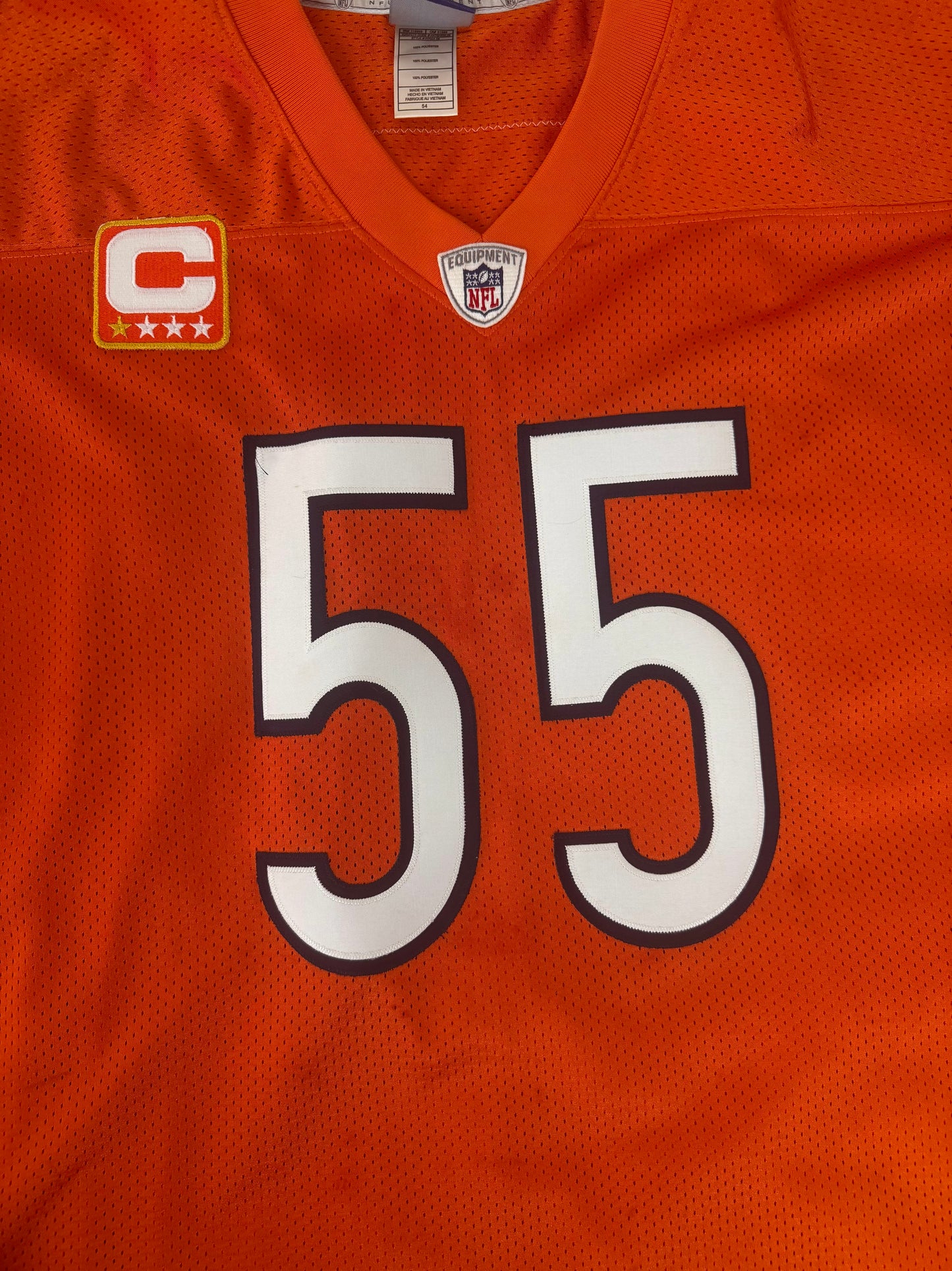 Chicago Bears Lance Briggs 2009 Alternate NFL Football Jersey (54/XXL)