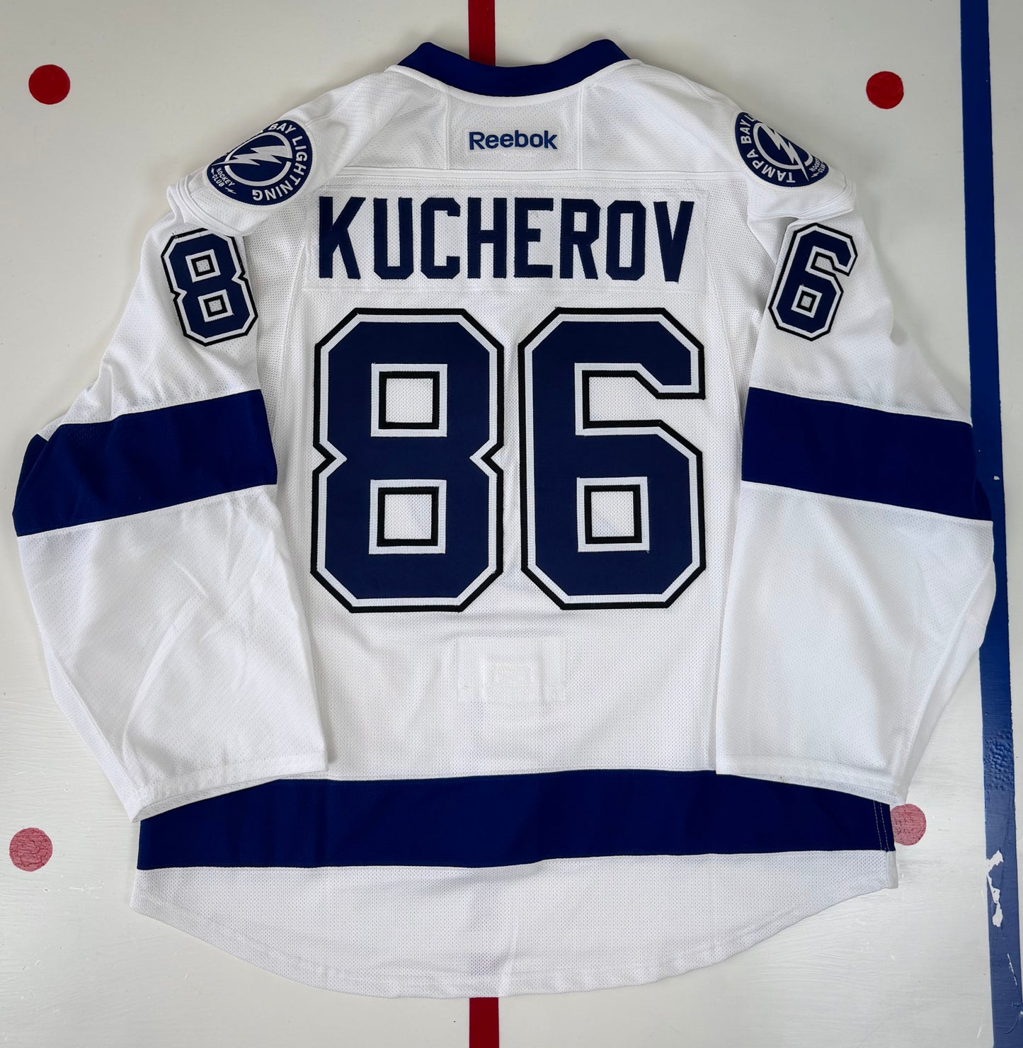 Tampa Bay Lightning Nikita Kucherov 2013-2016 NHL Hockey Jersey (54/XL)