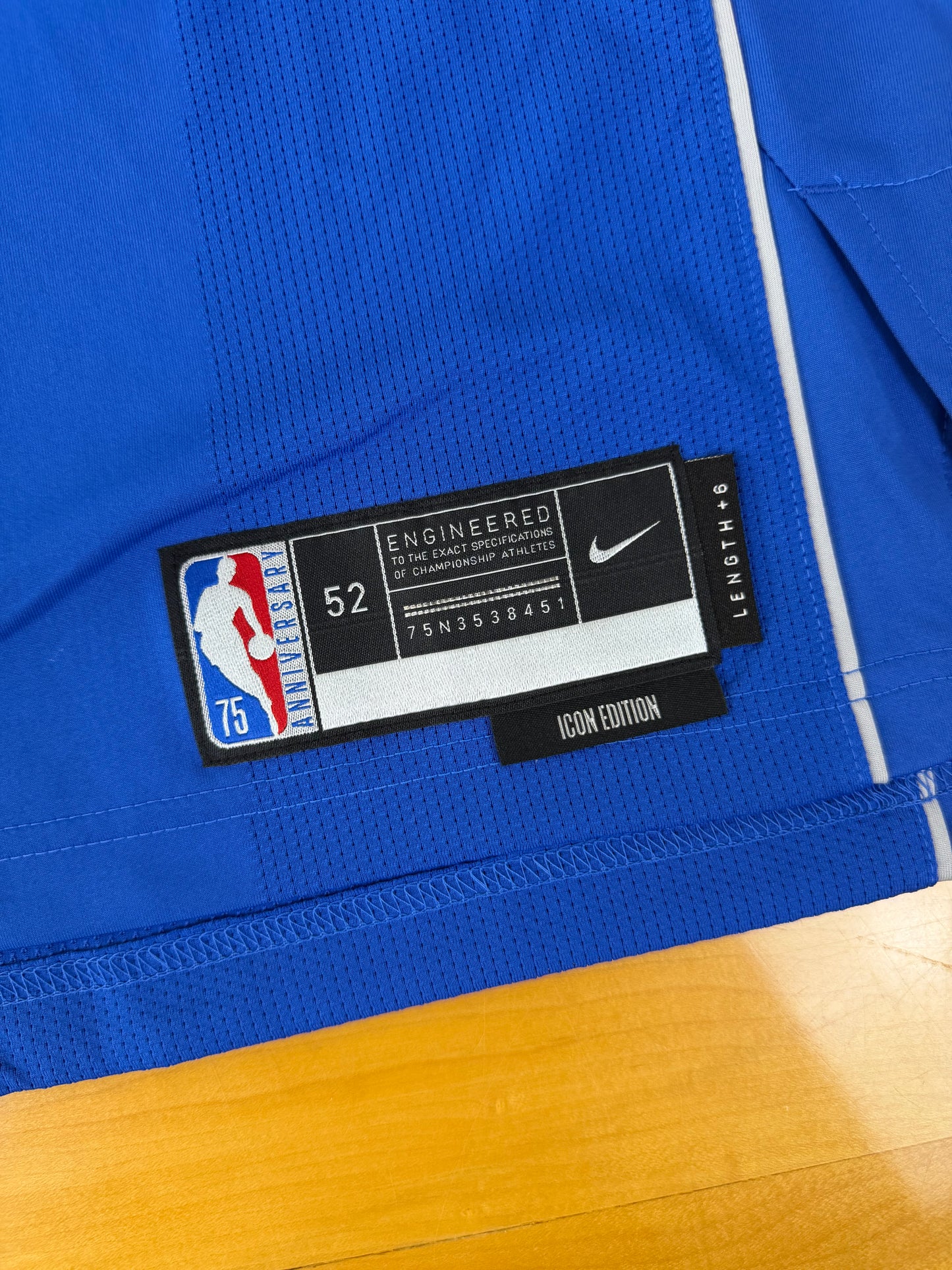 Dallas Mavericks Jalen Brunson 2021-2022 NBA Basketball Jersey (52/XL)