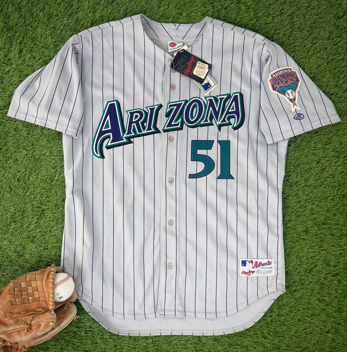 Arizona Diamondbacks Randy Johnson 2000 MLB Baseball Jersey (48/XL)