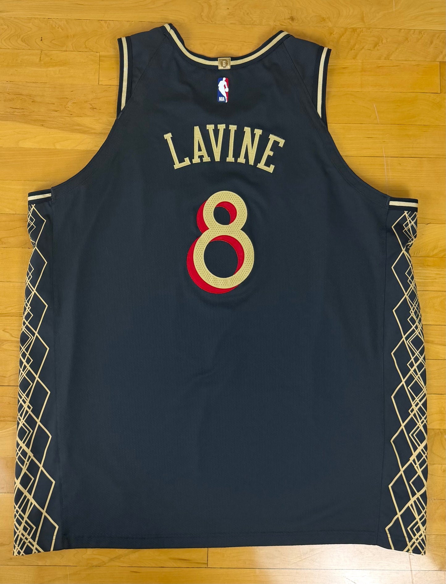 Chicago Bulls Zach LaVine 2020-2021 City Edition NBA Basketball Jersey (58/XXXL)