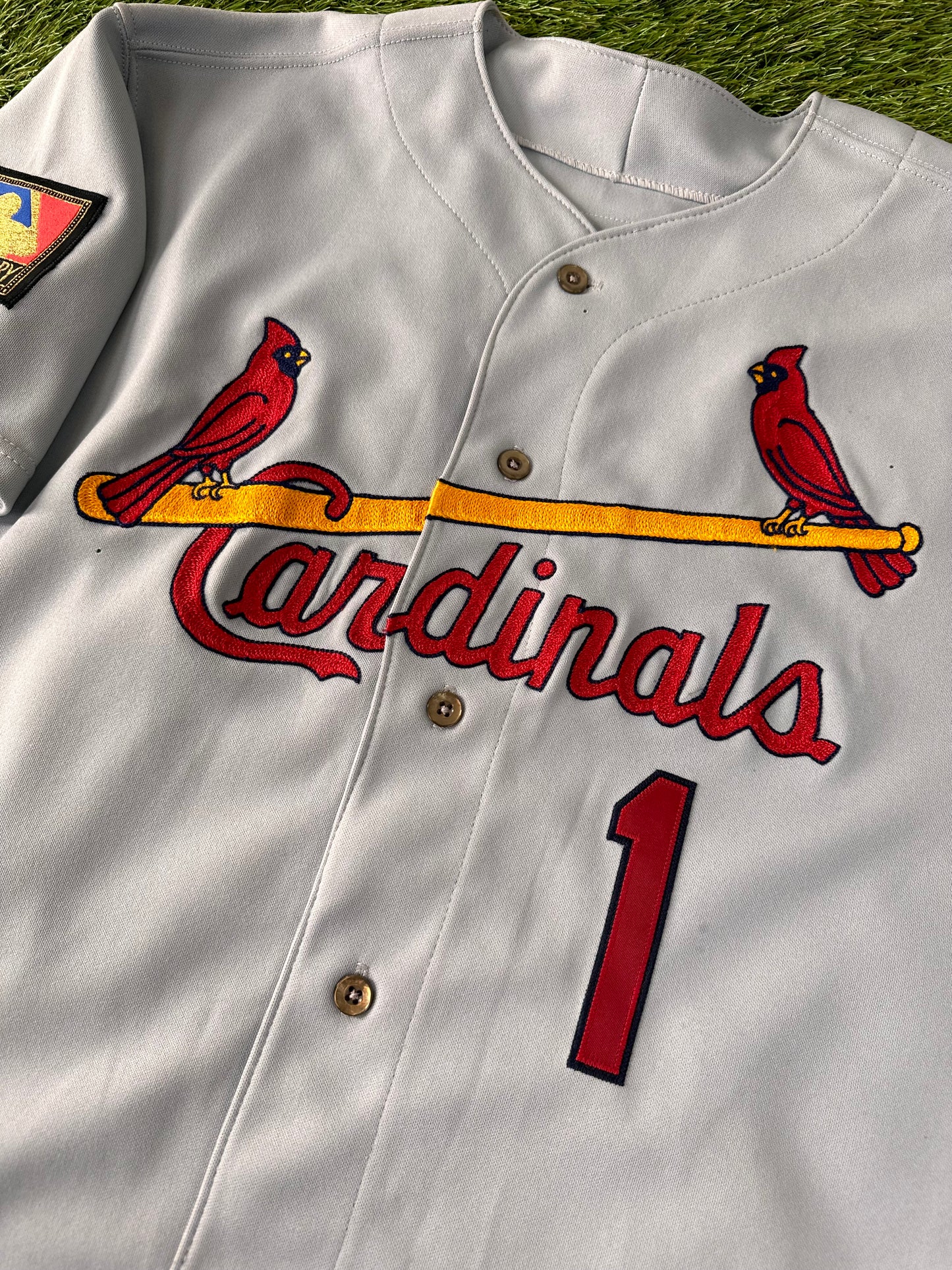 St. Louis Cardinals 1994 Ozzie Smith MLB Baseball Jersey (50/XL)